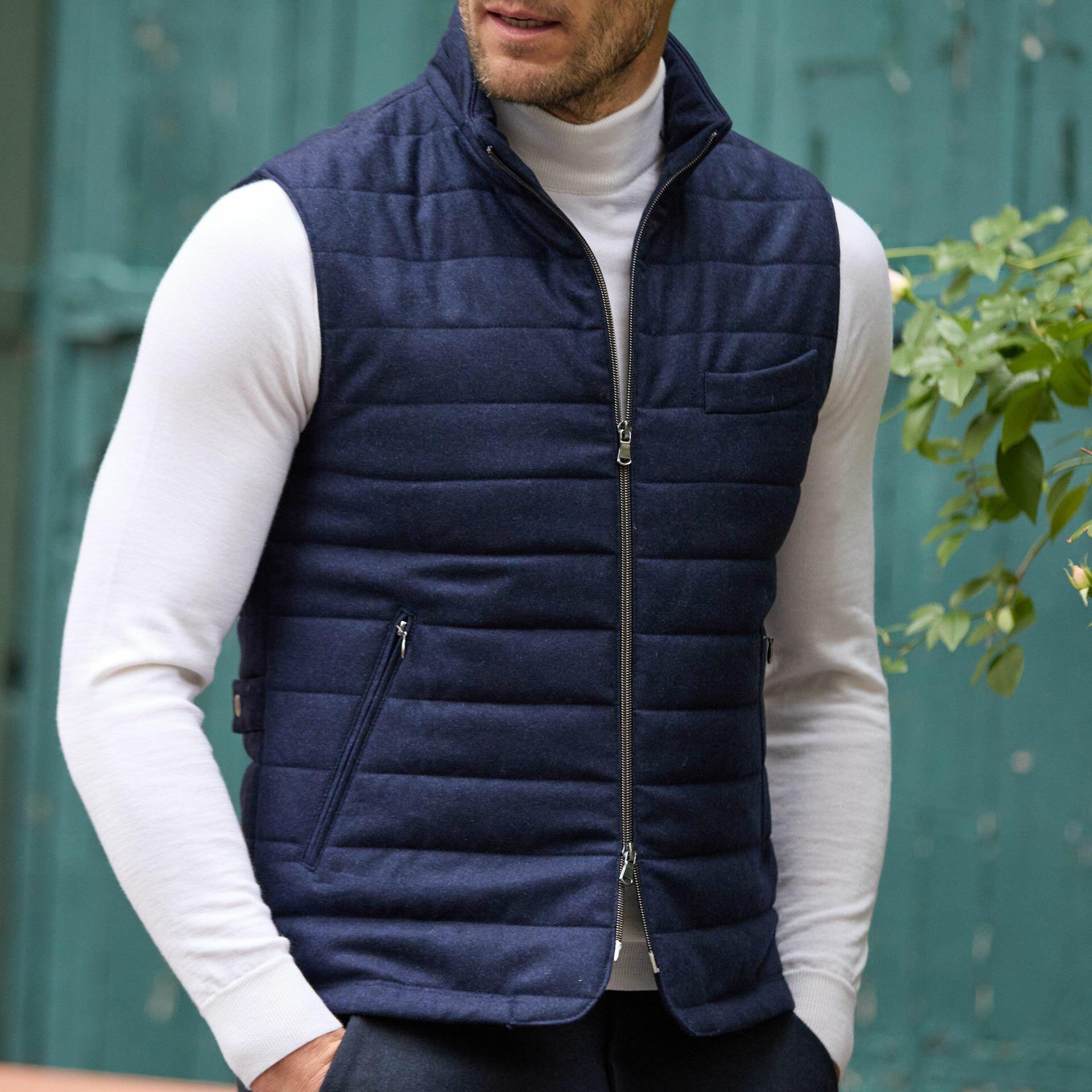 Bellevarde flannel body warmer