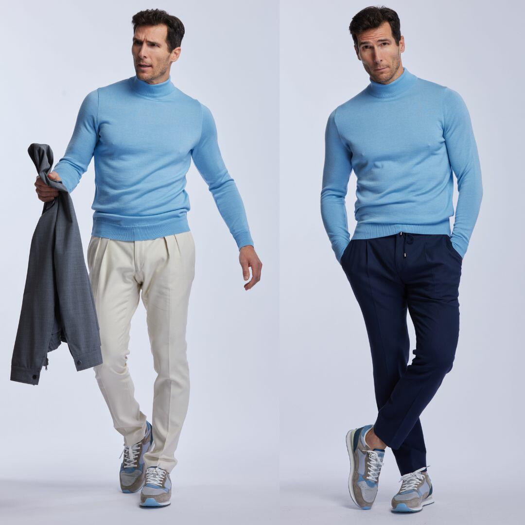 London 72-hour merino crew neck sweater