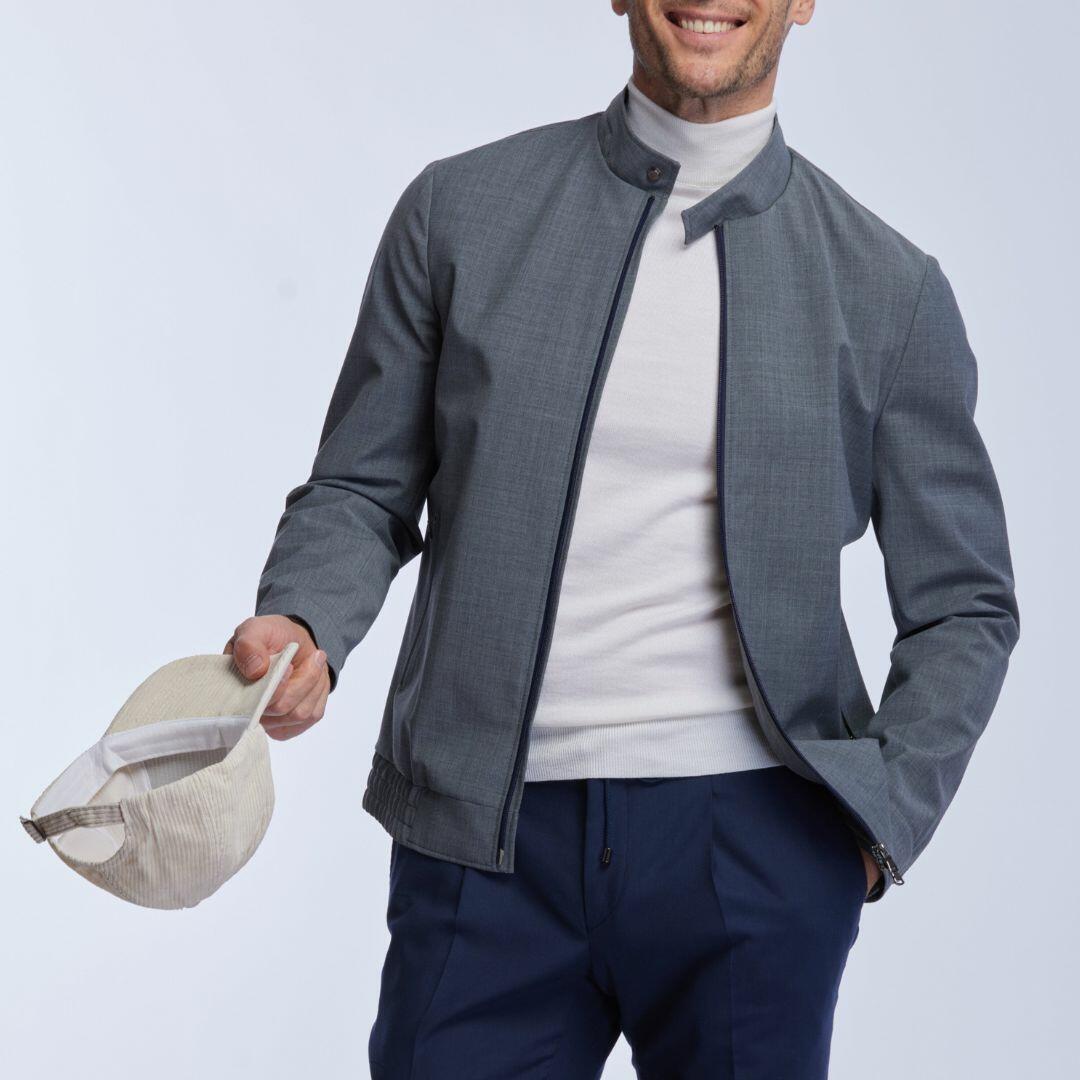 London 72-hour merino crew neck sweater