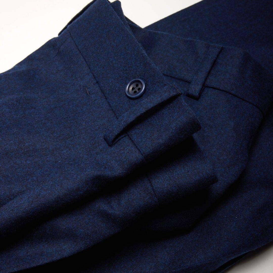 City pant flanelle 100% merinos, Walter