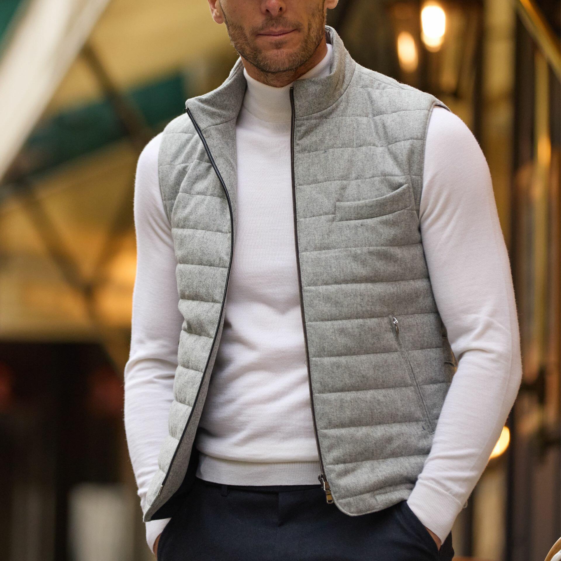 Bellevarde flannel body warmer