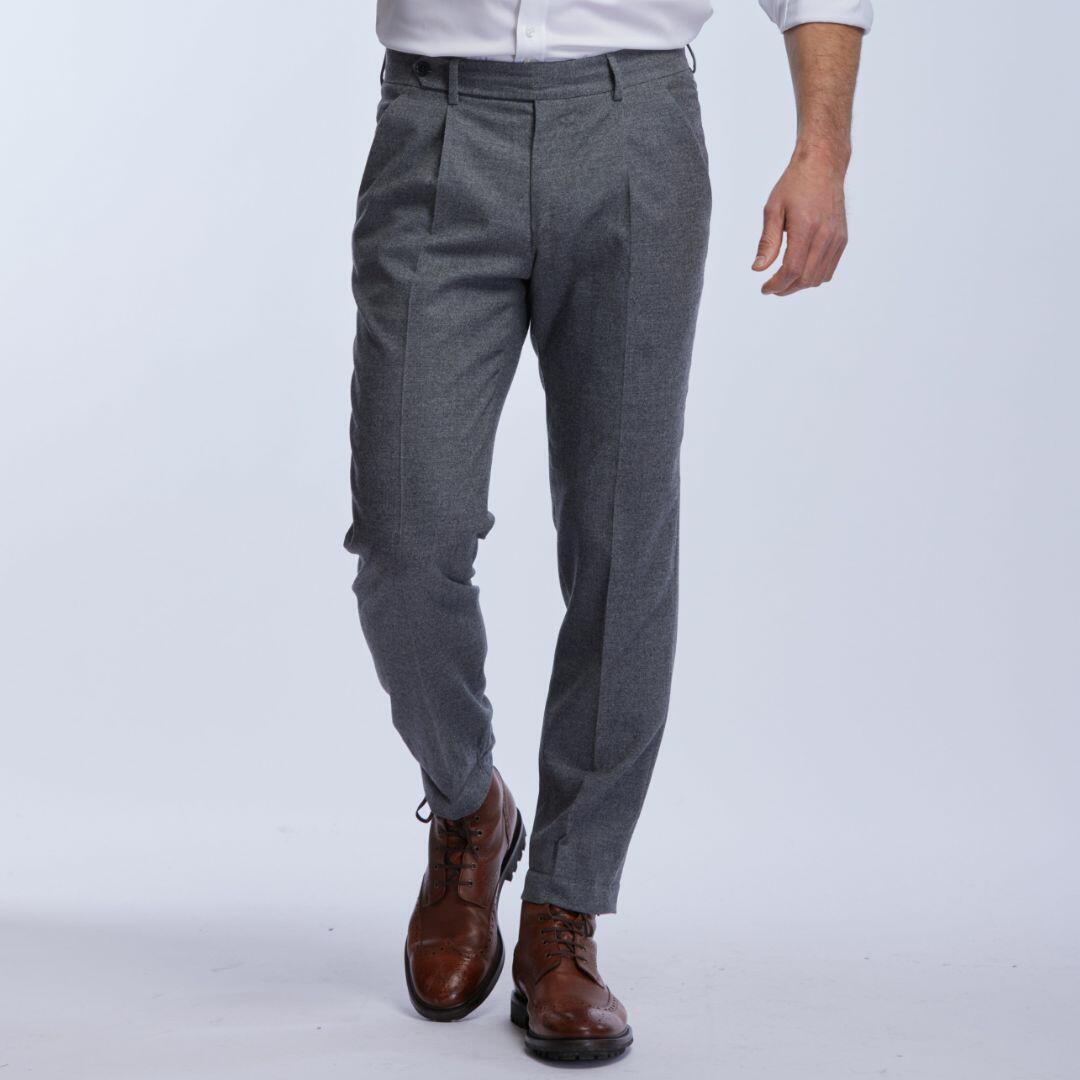 City pant flanelle 100% merinos, Walter