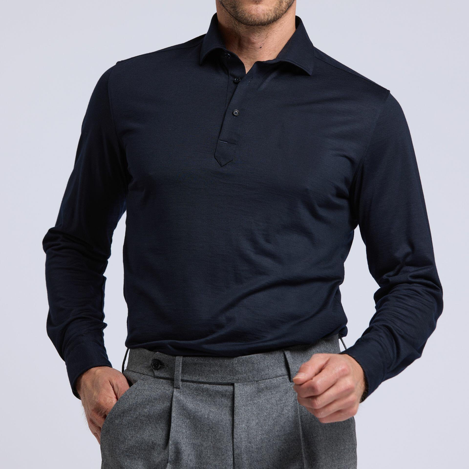 Hortense wrinkle-resistant merino polo shirt Hortense wrinkle-resistant merino polo shirt