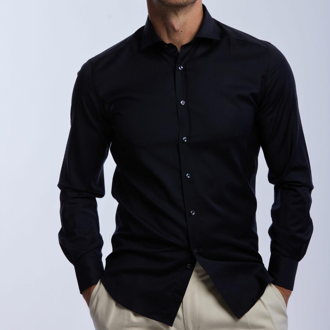 72-hour stretch merino shirt, Biella
