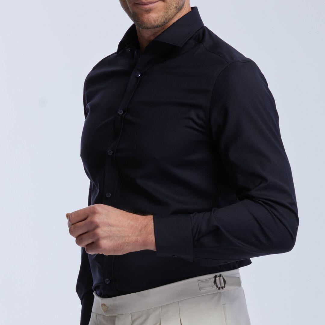 72-hour stretch merino shirt, Biella