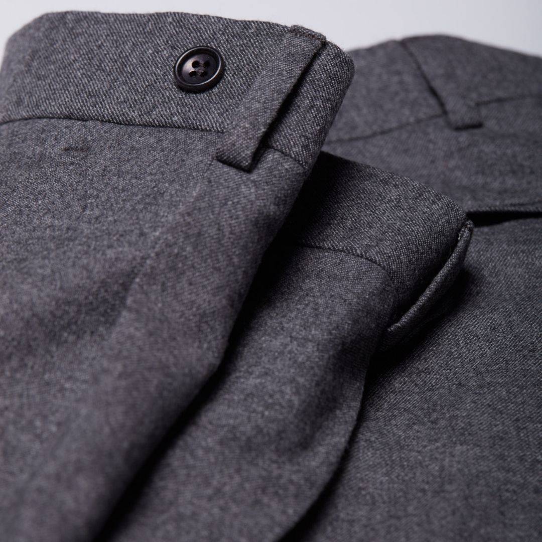 City pant flanelle 100% merinos, Walter