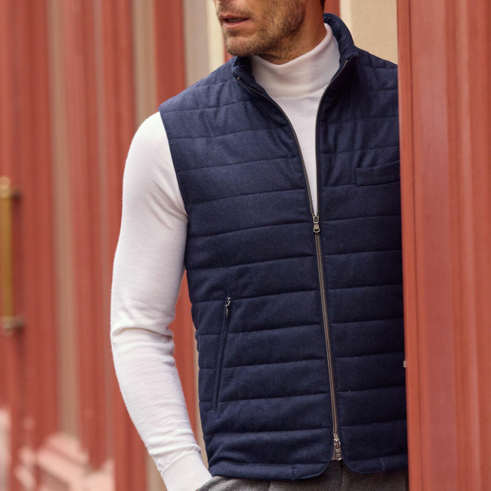 Bellevarde flannel body warmer