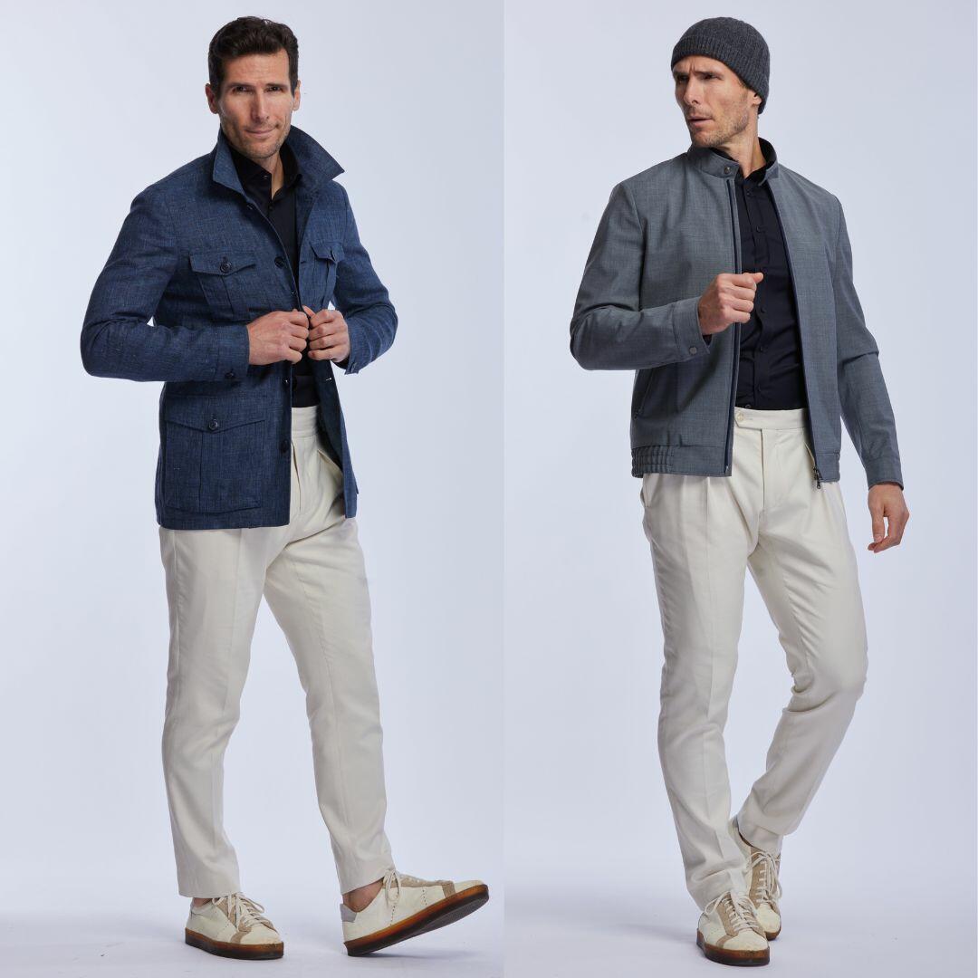72-hour stretch merino shirt, Biella