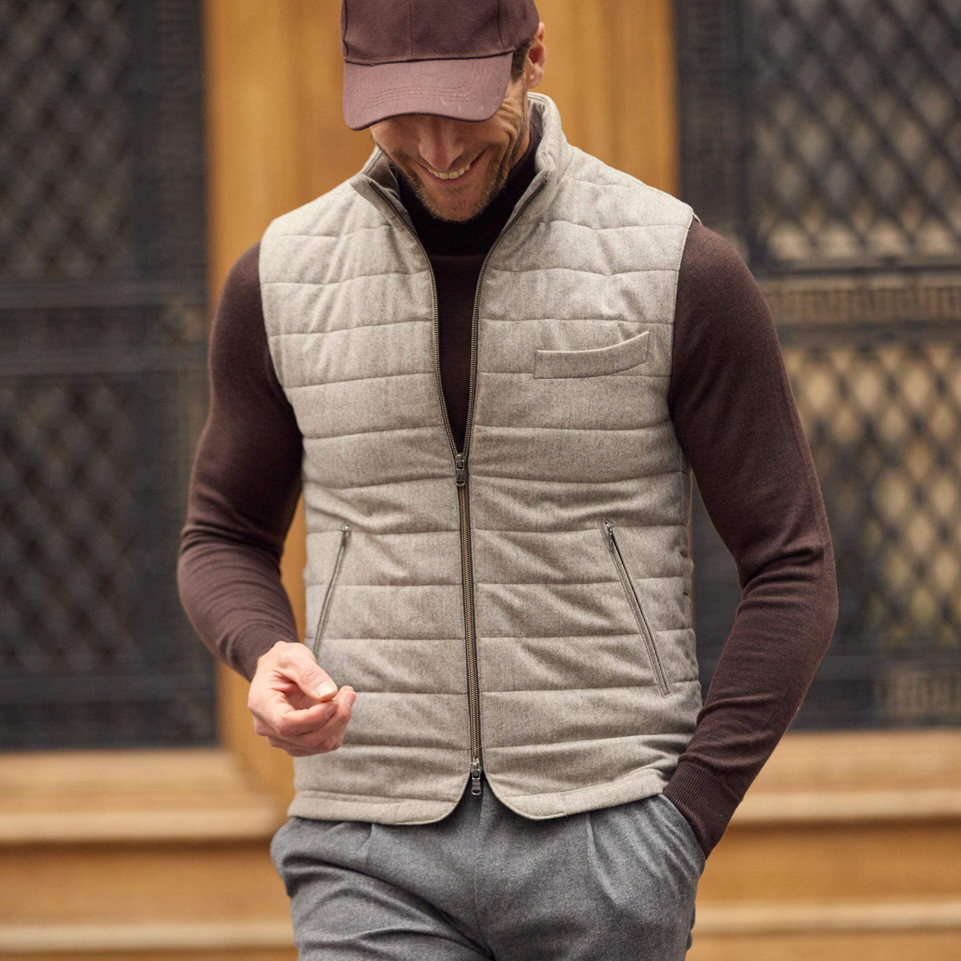 Bellevarde flannel body warmer