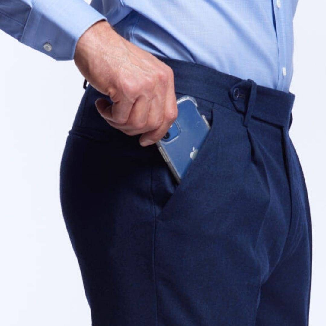 City pant flanelle 100% merinos, Walter
