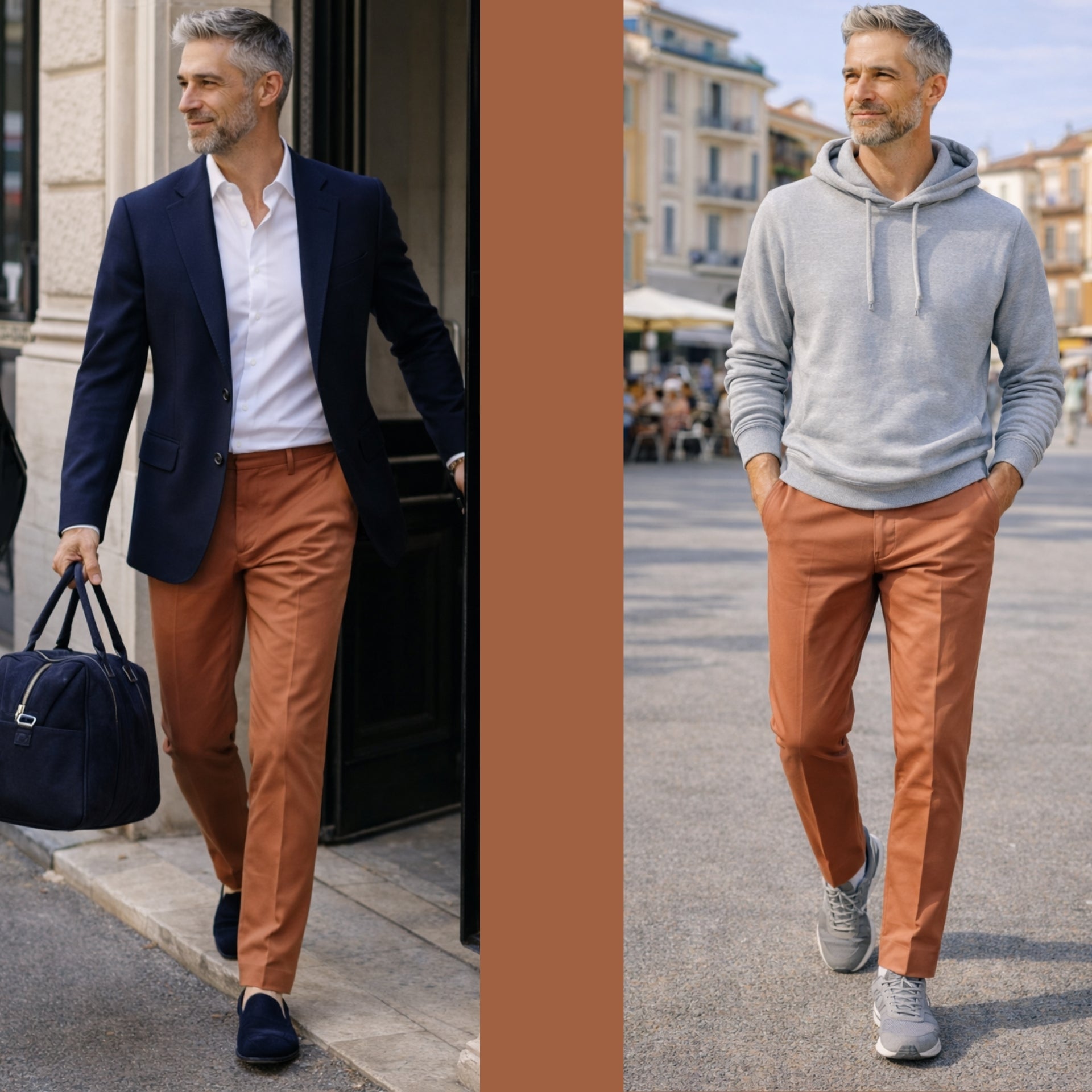 Adrien stretch cotton city pants