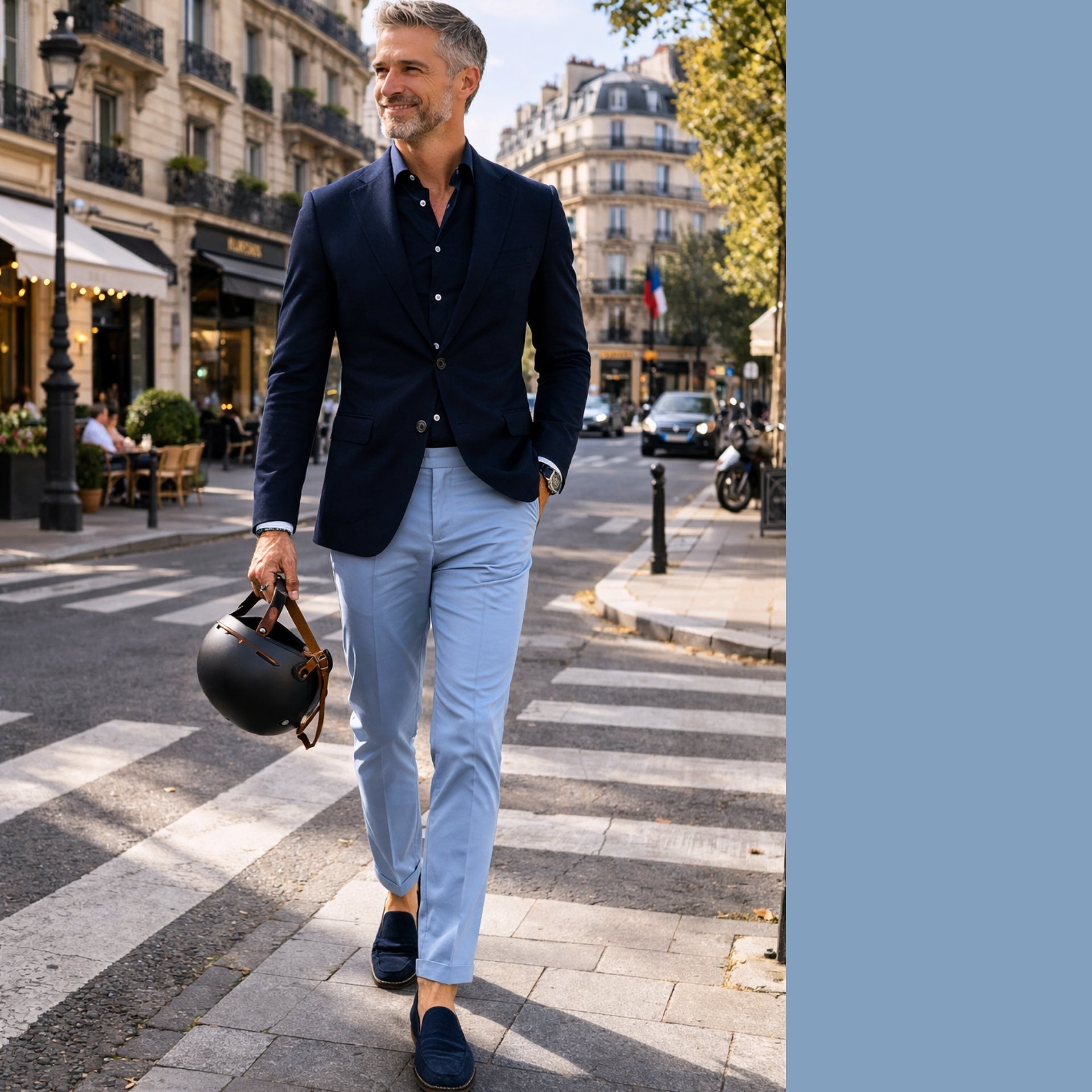 Adrien stretch cotton city pants