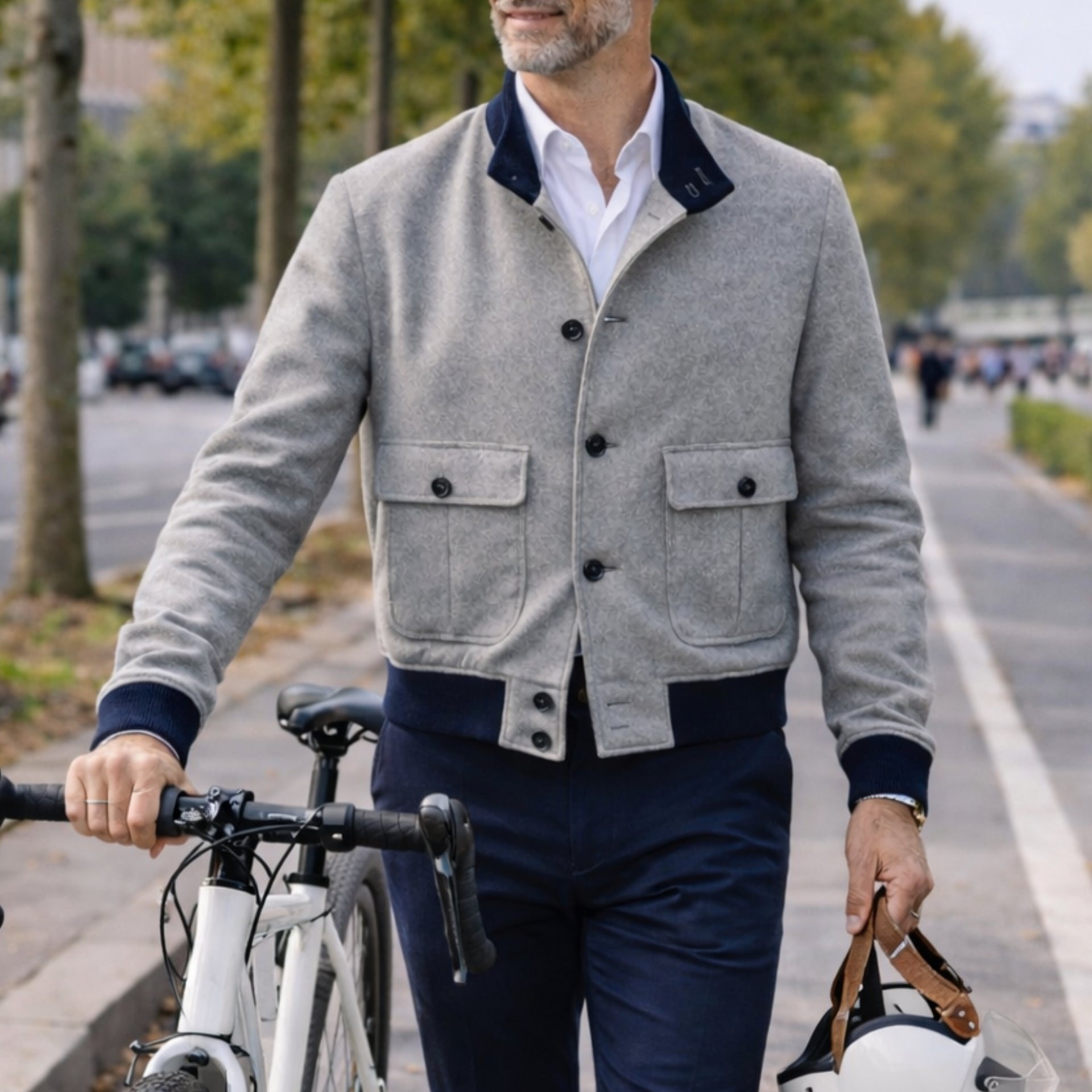 Blouson aviateur Saint Exupery Fluffy