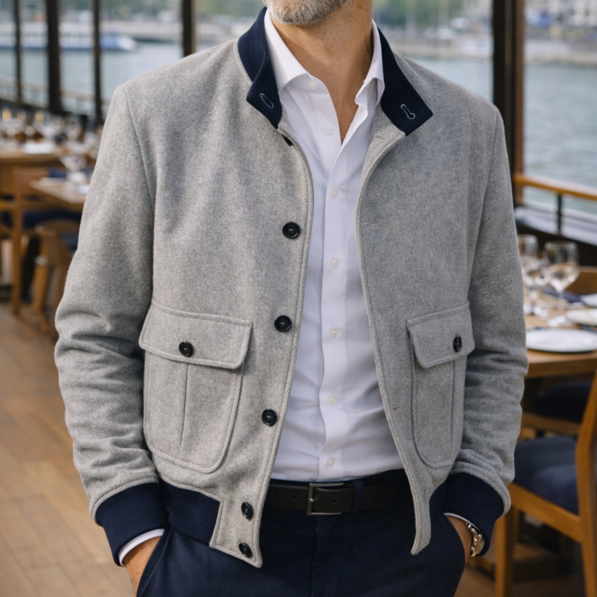 Blouson aviateur Saint Exupery Fluffy