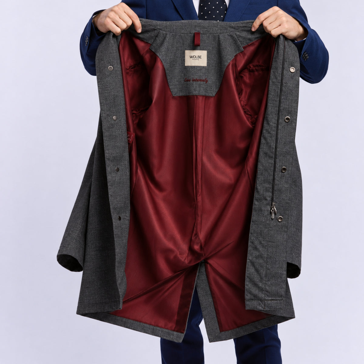 Imperméable léger Cassius, tissu iconique de Loro Piana®