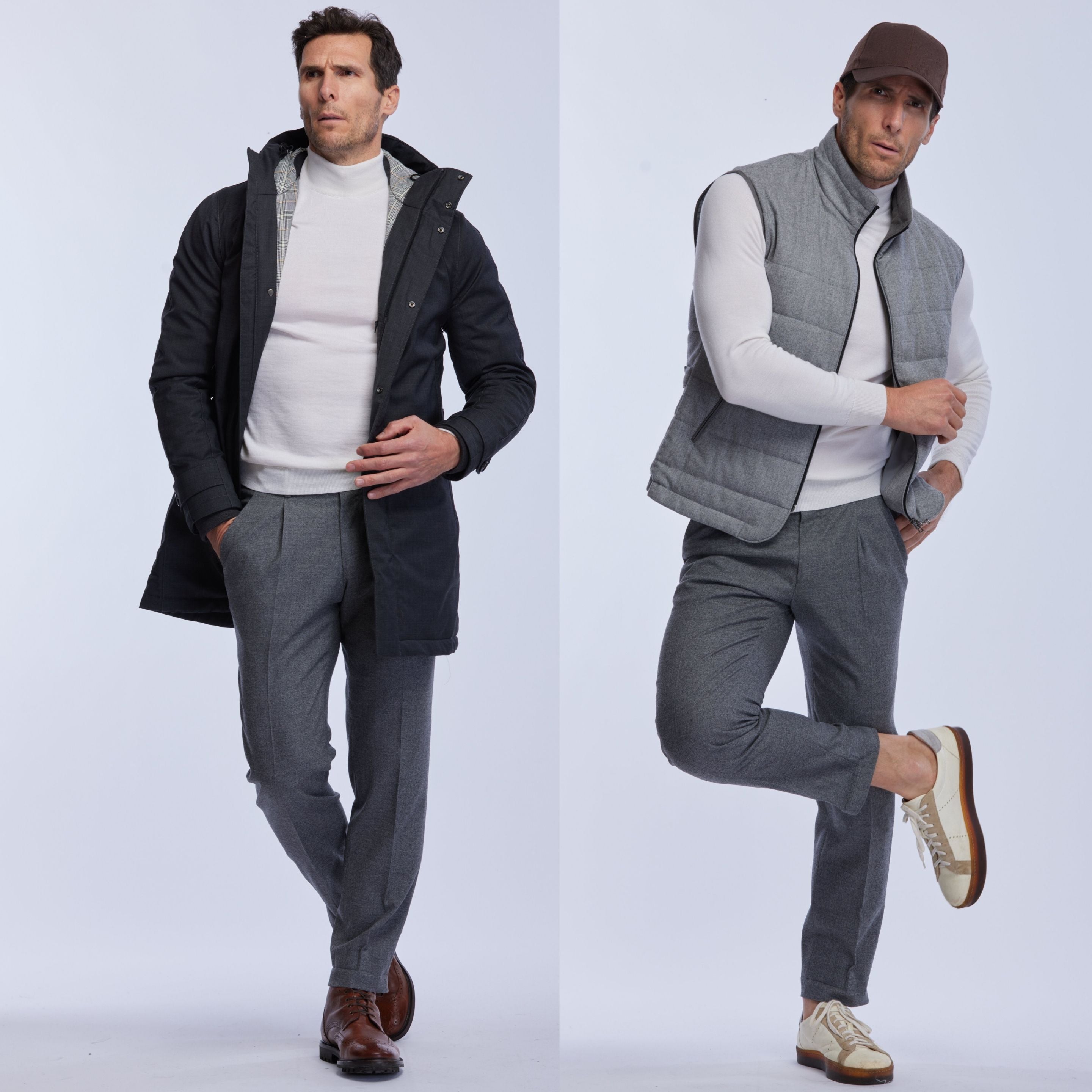 Castiglione merino flannel pants