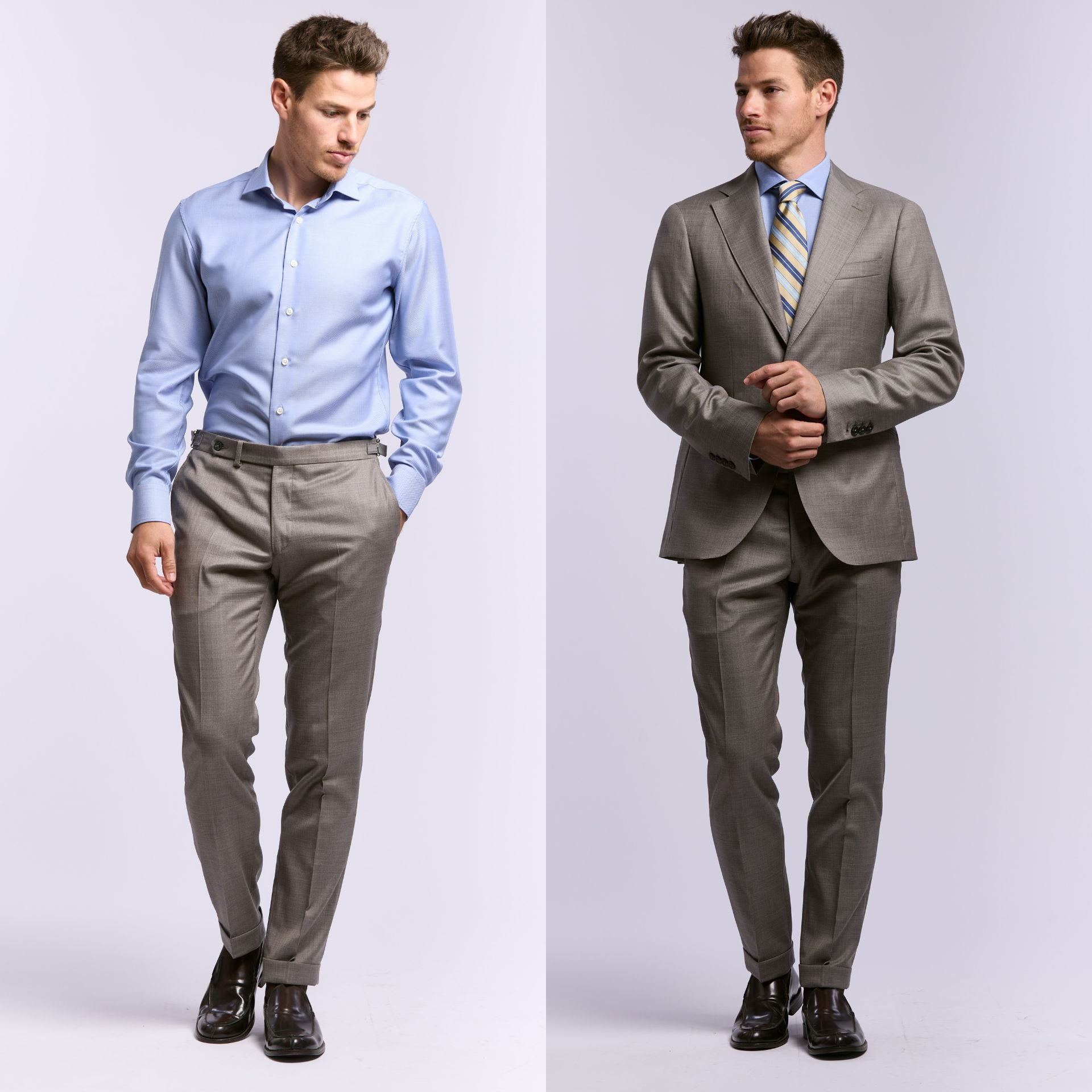 Chemise Biella 72 h oxford royal merinos Wolbe anti transpirante