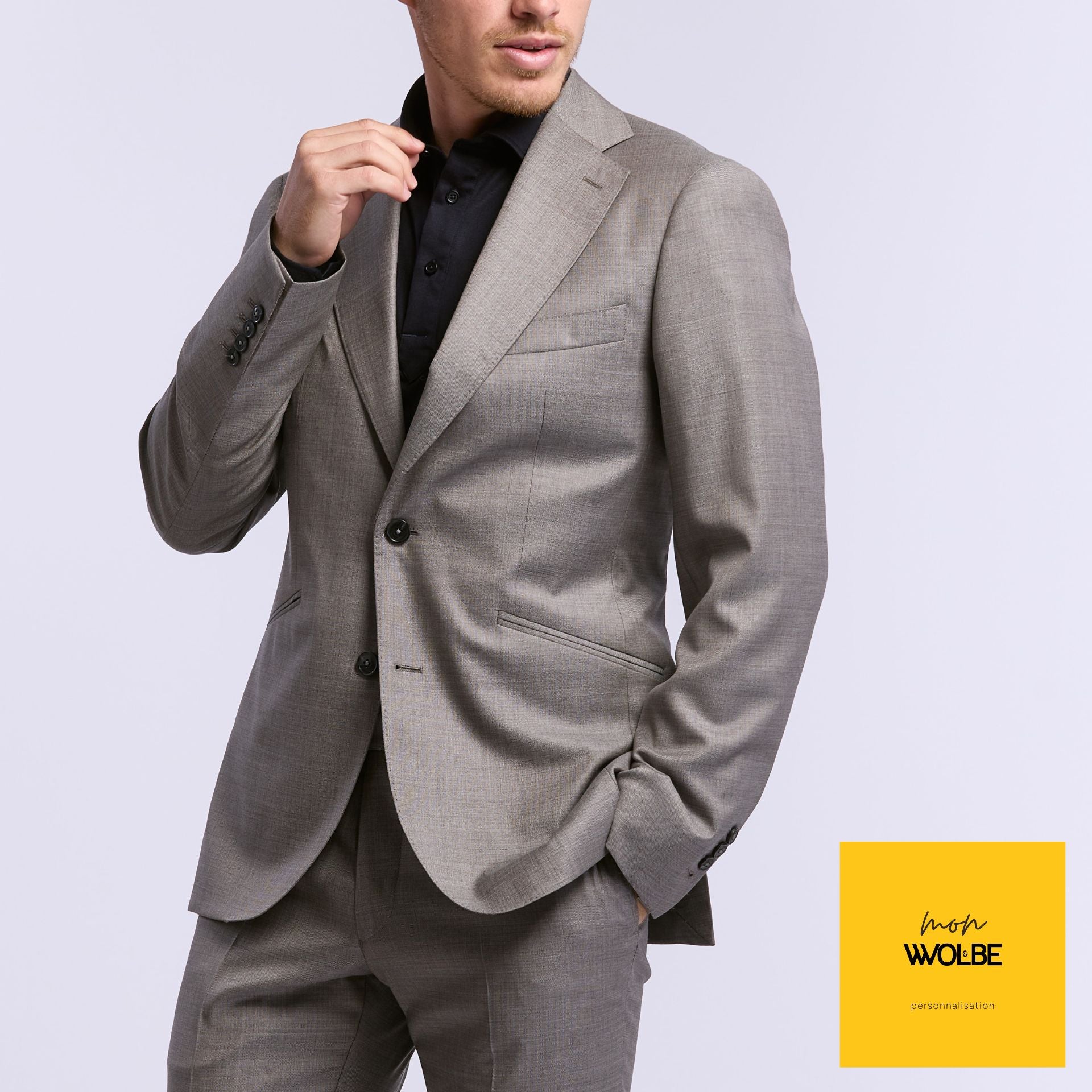 Costume Carlo Barbera en Merino Flex®, doublé