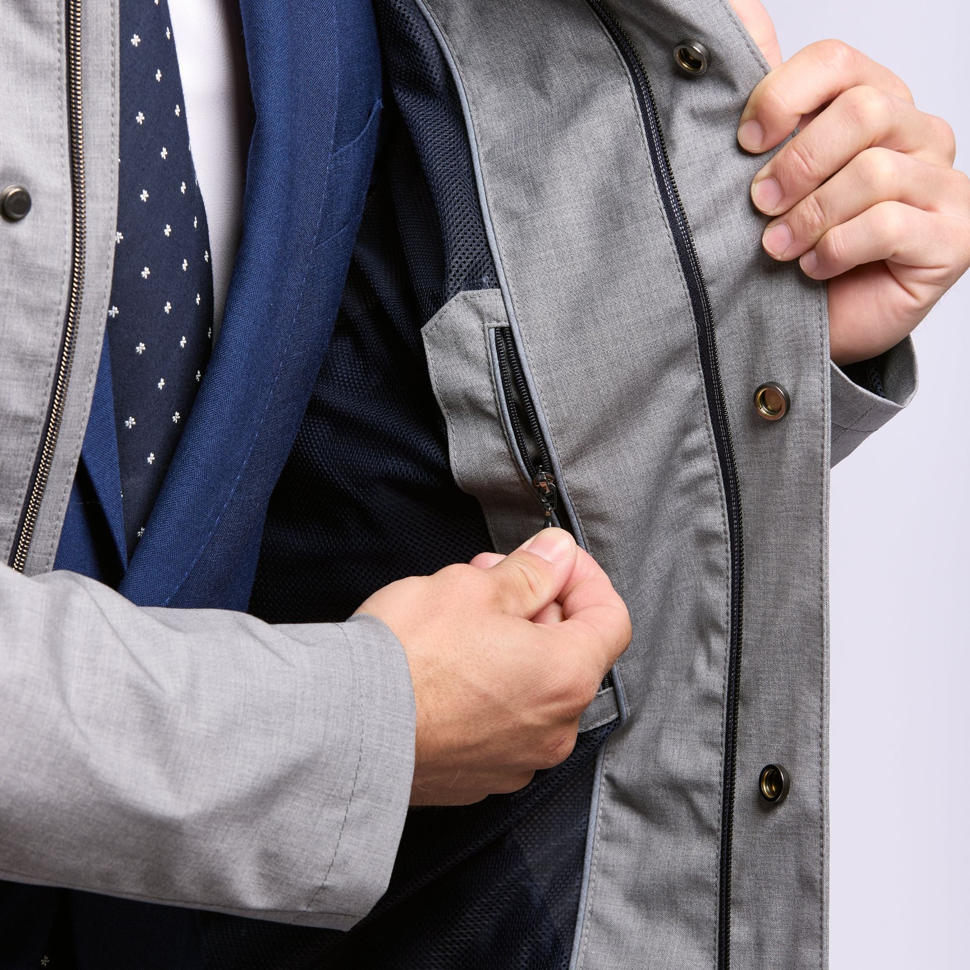 Loro Piana Storm System® raincoat