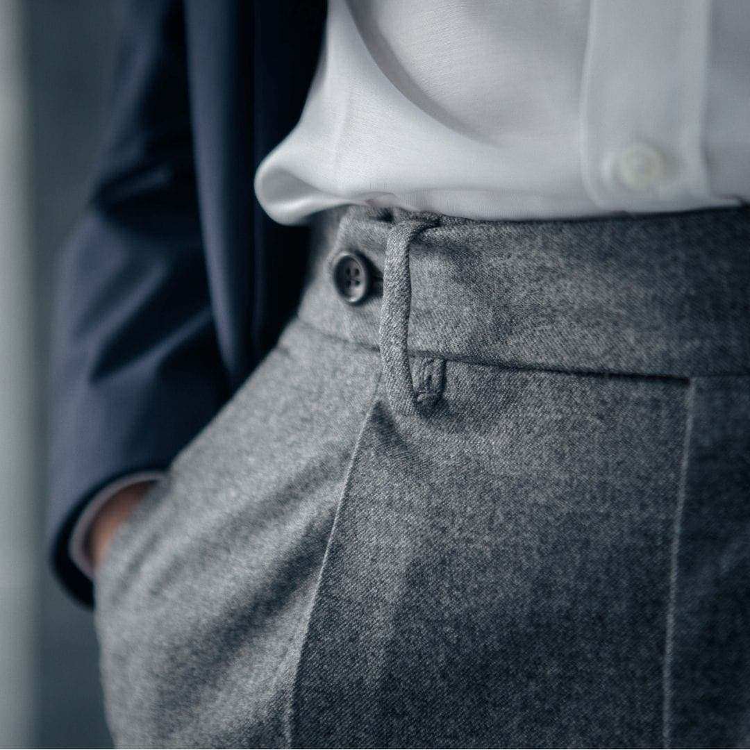 City pant flanelle 100% merinos, Walter