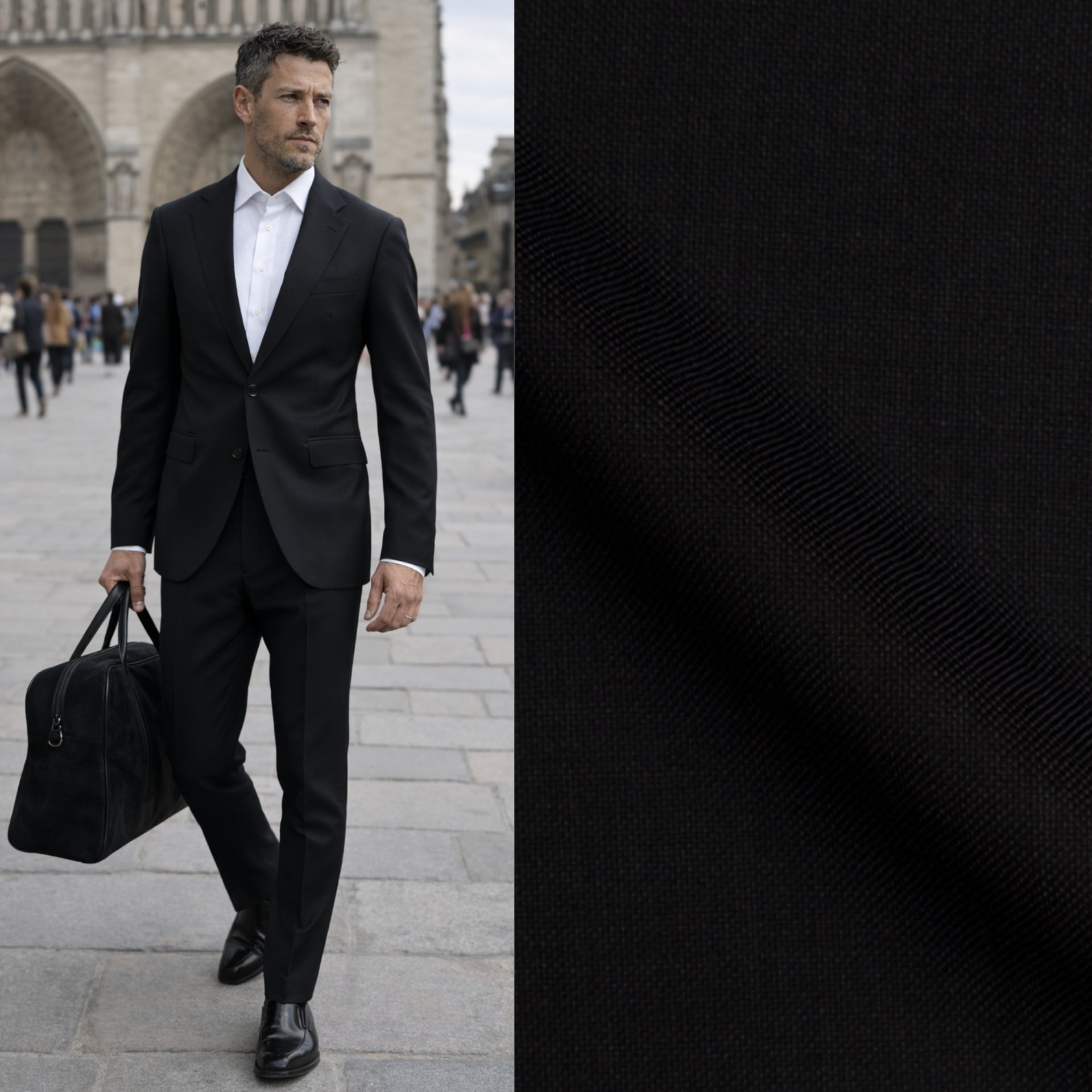 Costume en Merino Flex®, ligne Signature