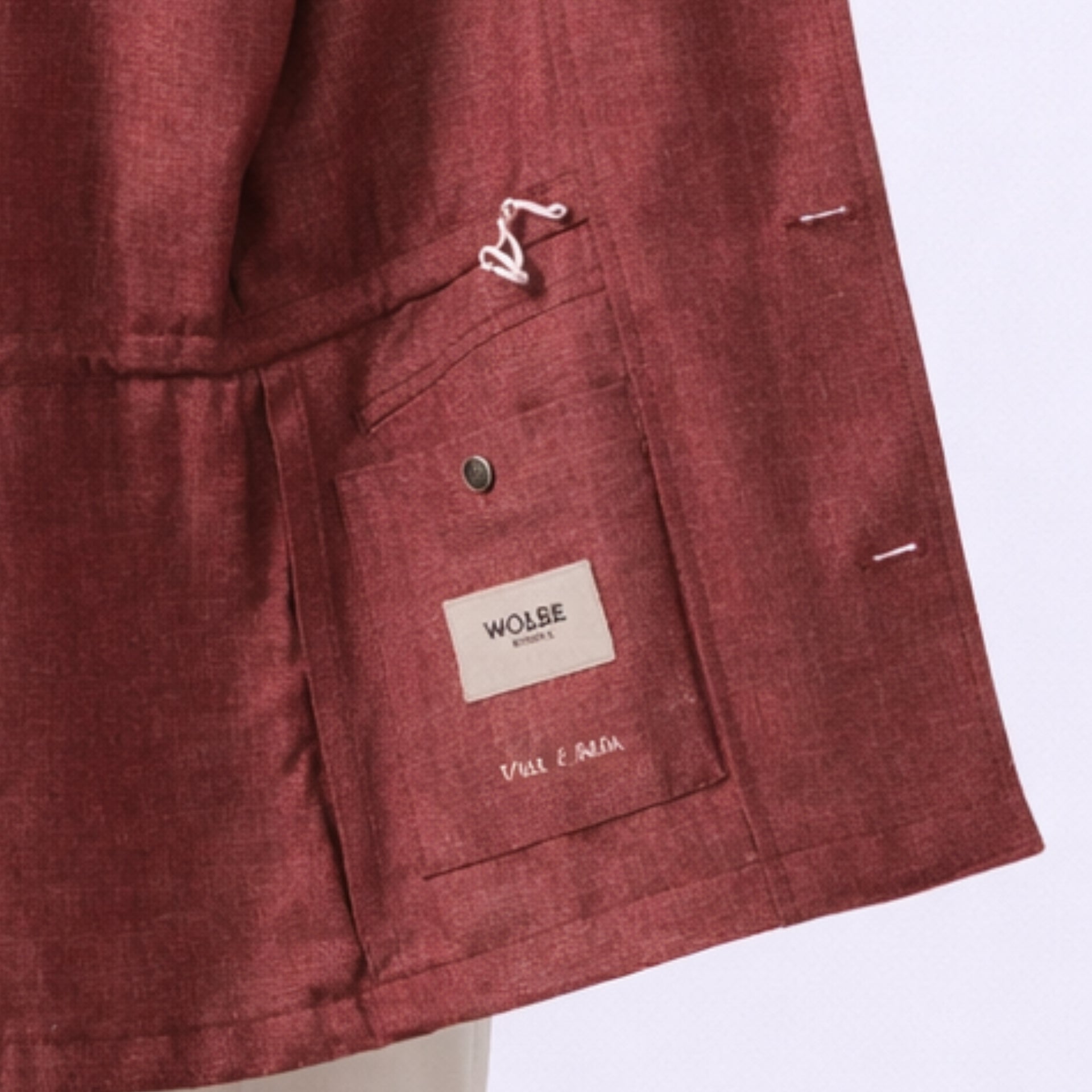 Saharienne merinos soie et lin, Hoggar