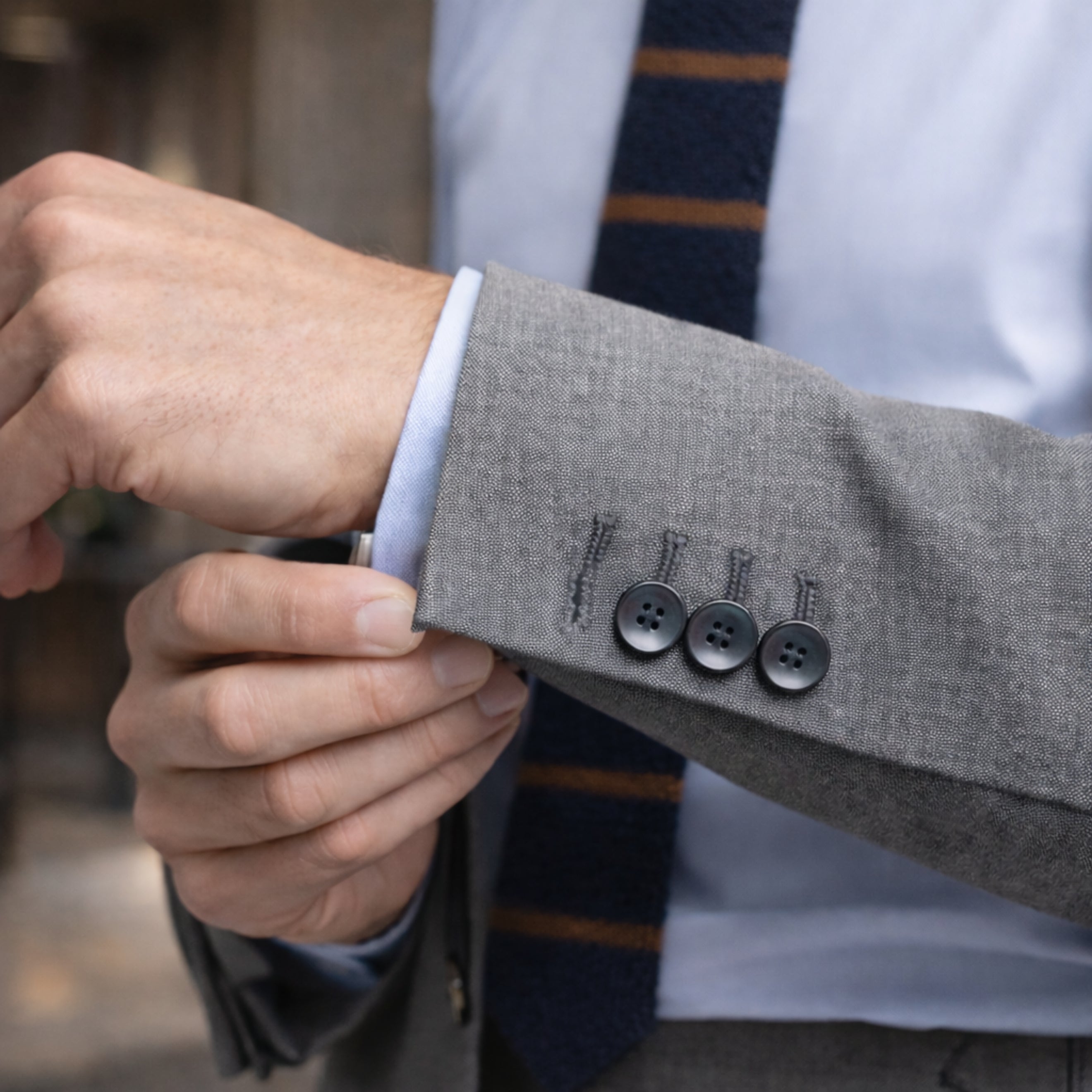 Costume en Twisted Wool, ligne Signature