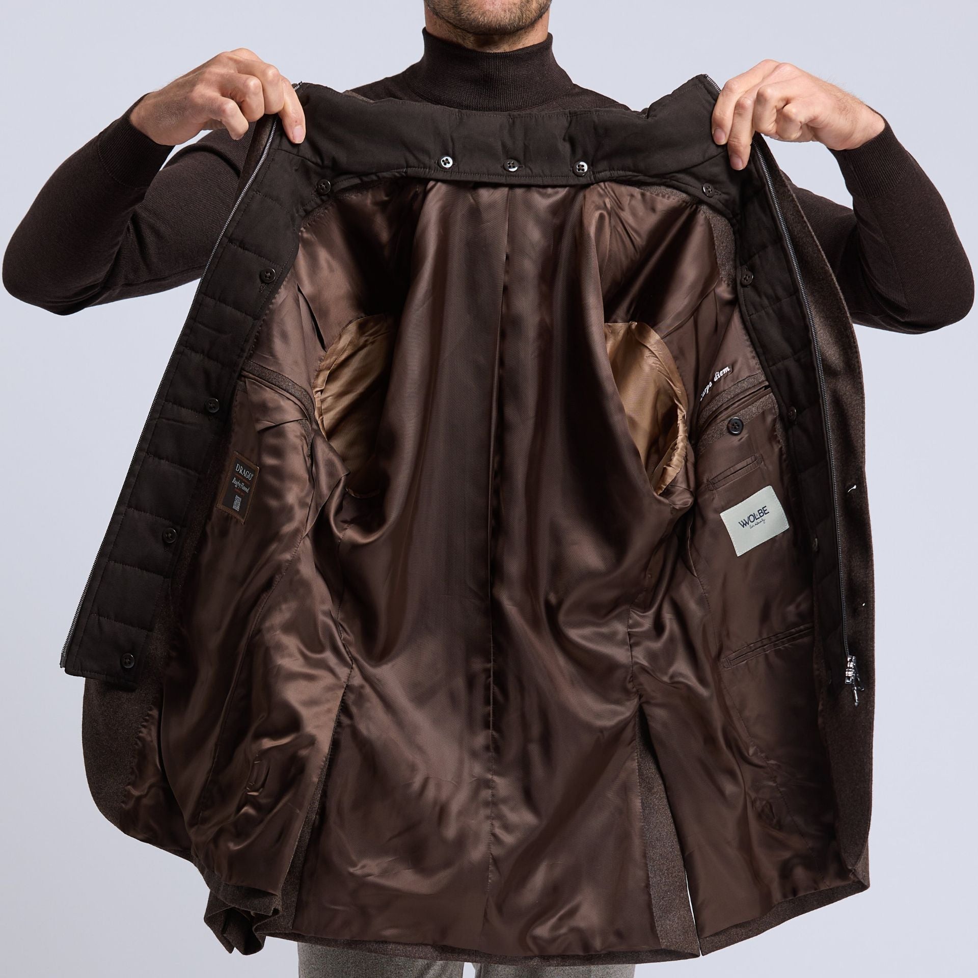 Andrea jacket with removable bib