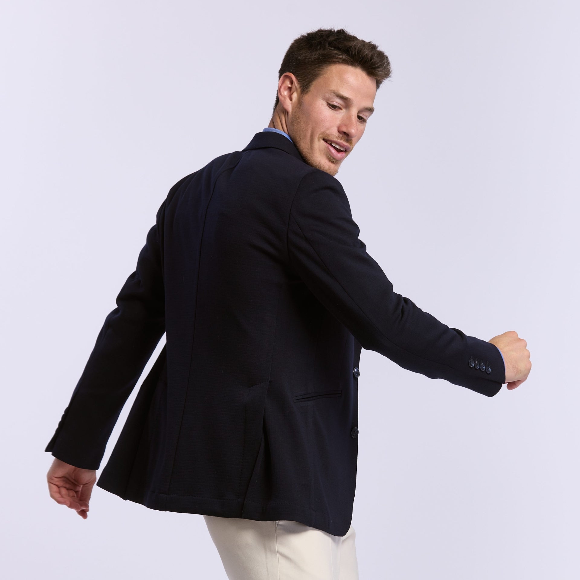 Veste infroissable Phileas en merinos et Cordura®