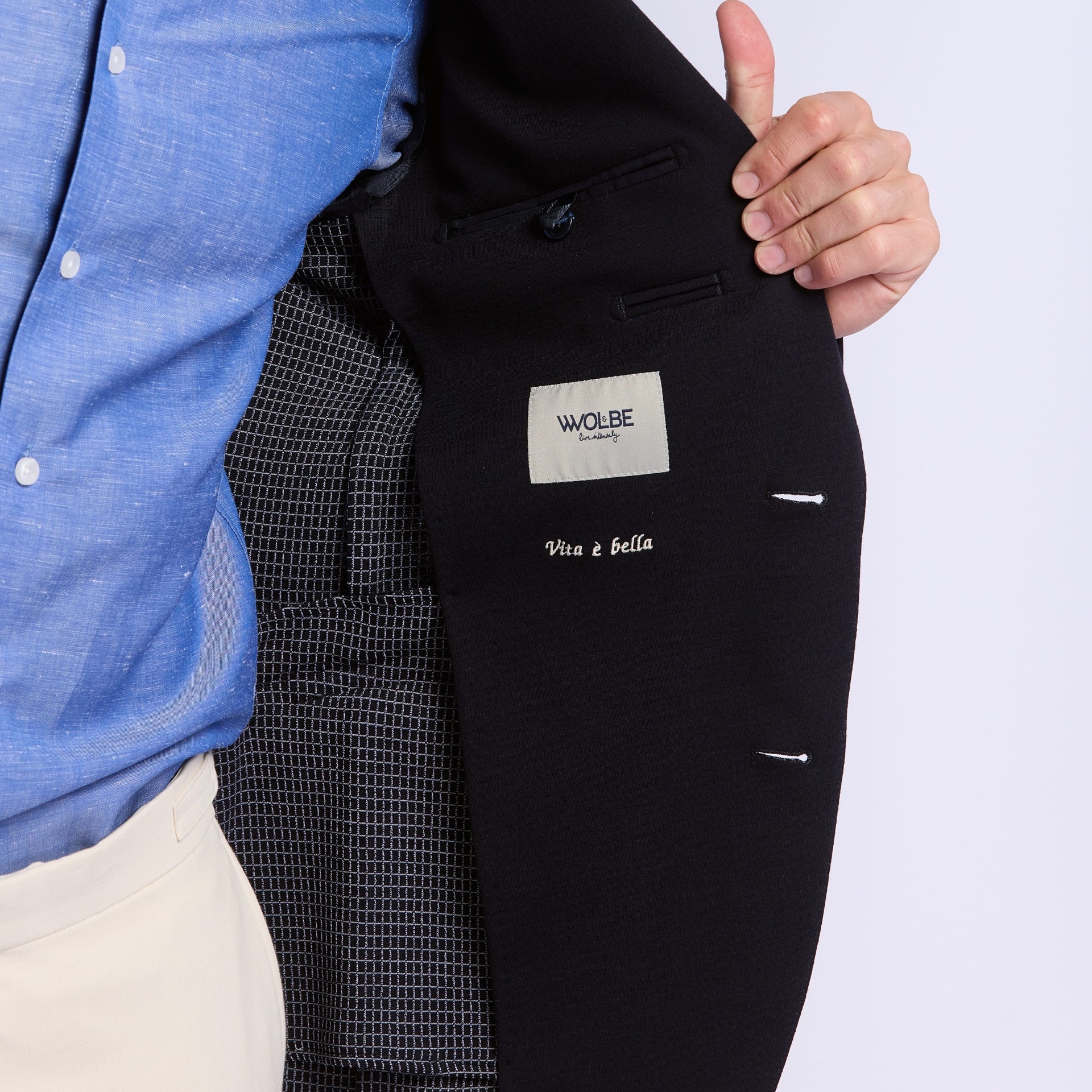 Veste infroissable Phileas en merinos et Cordura®