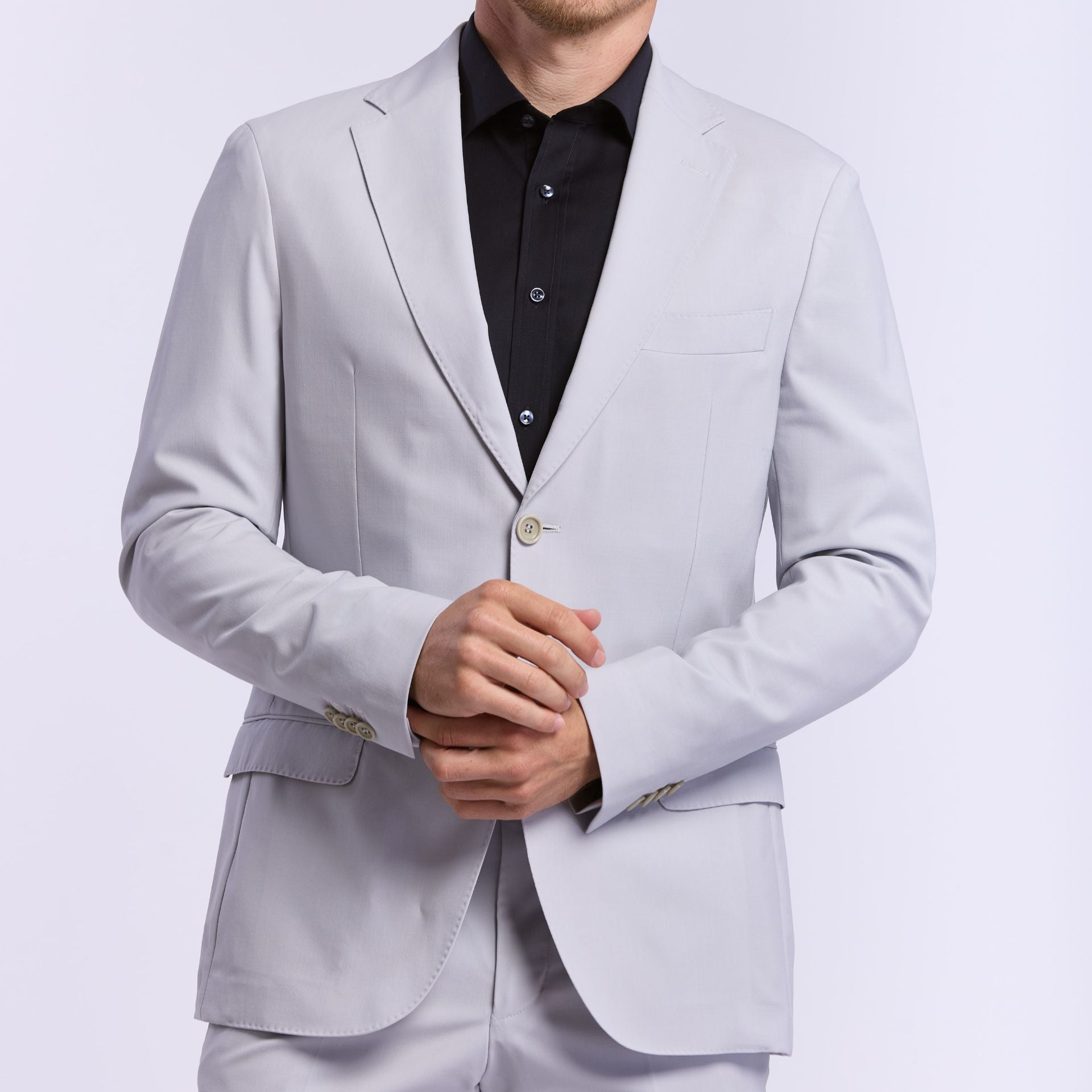 Veste Zero gravity en combat Wool gris perle Wolbe