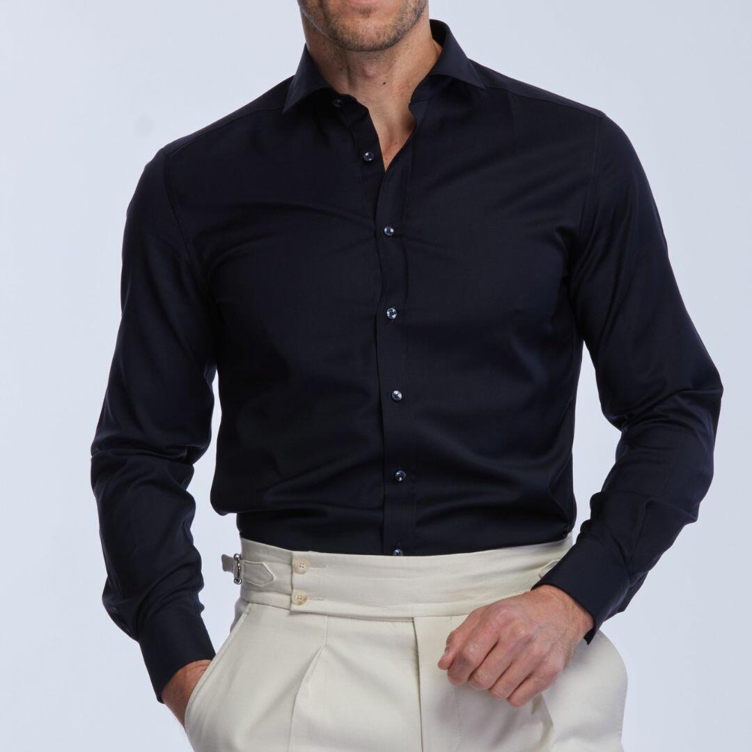 72-hour stretch merino shirt, Biella
