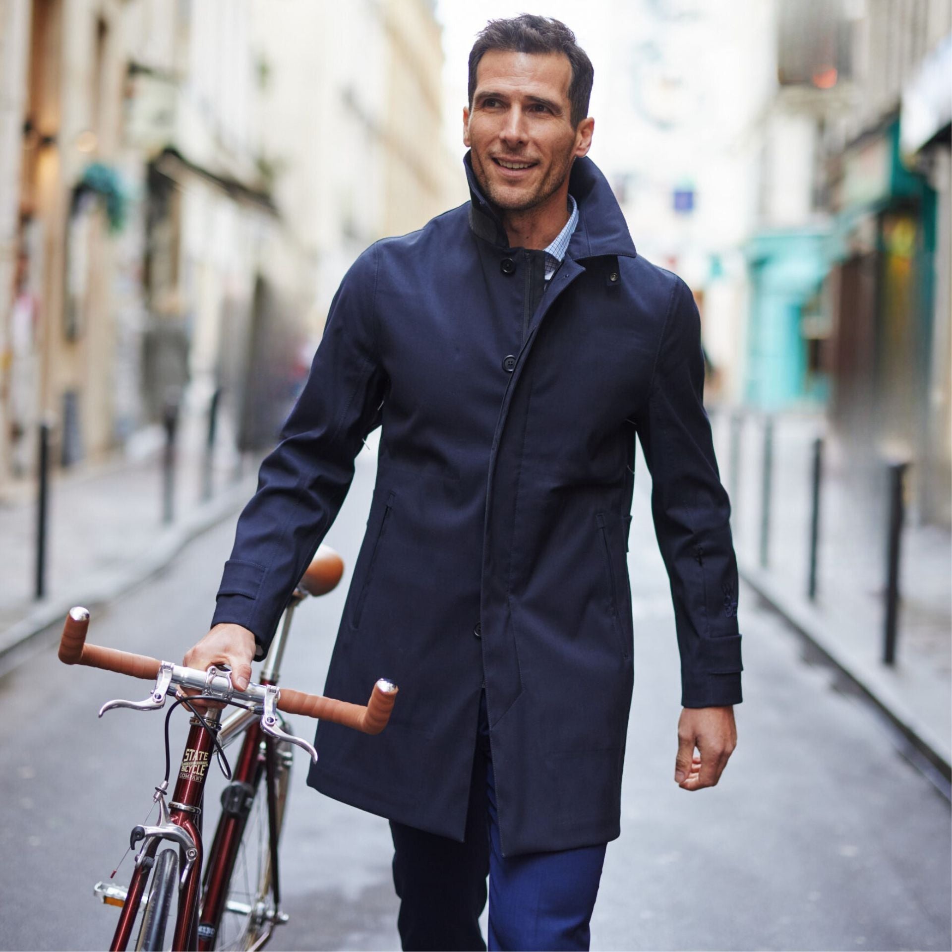 car coat intemporel Wolbe