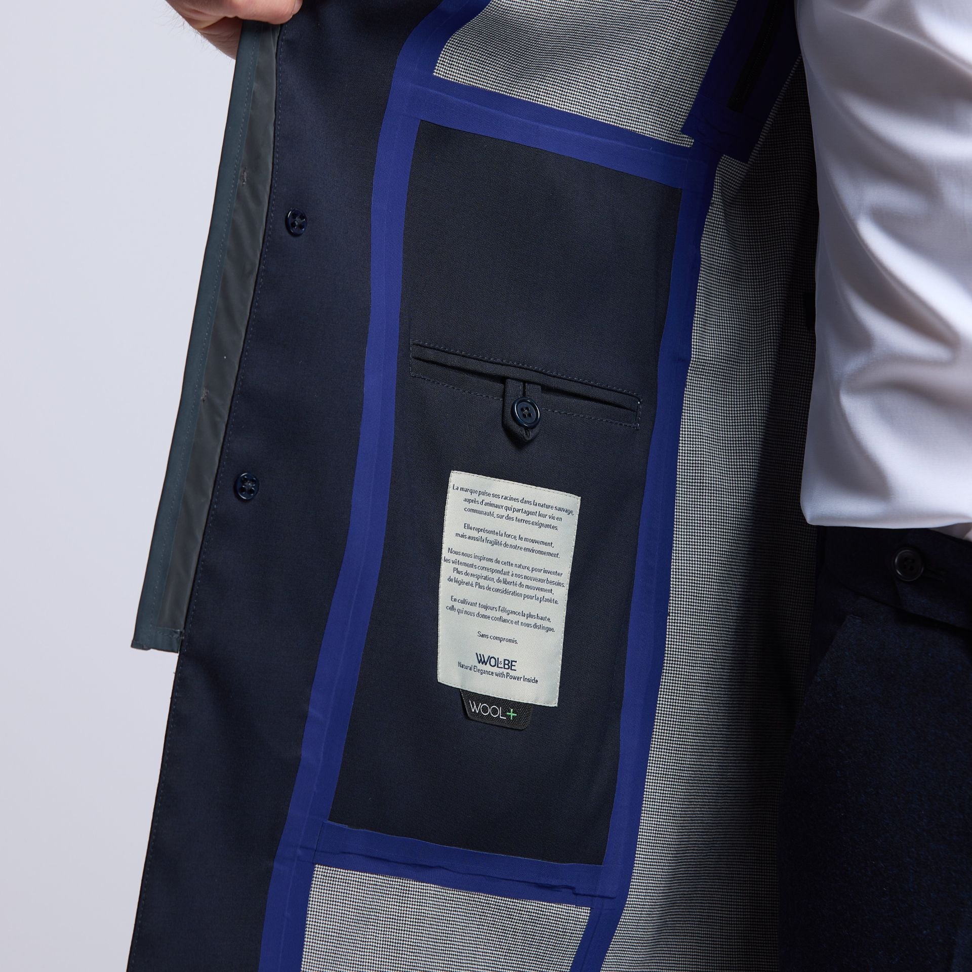 car coat intemporel Wolbe