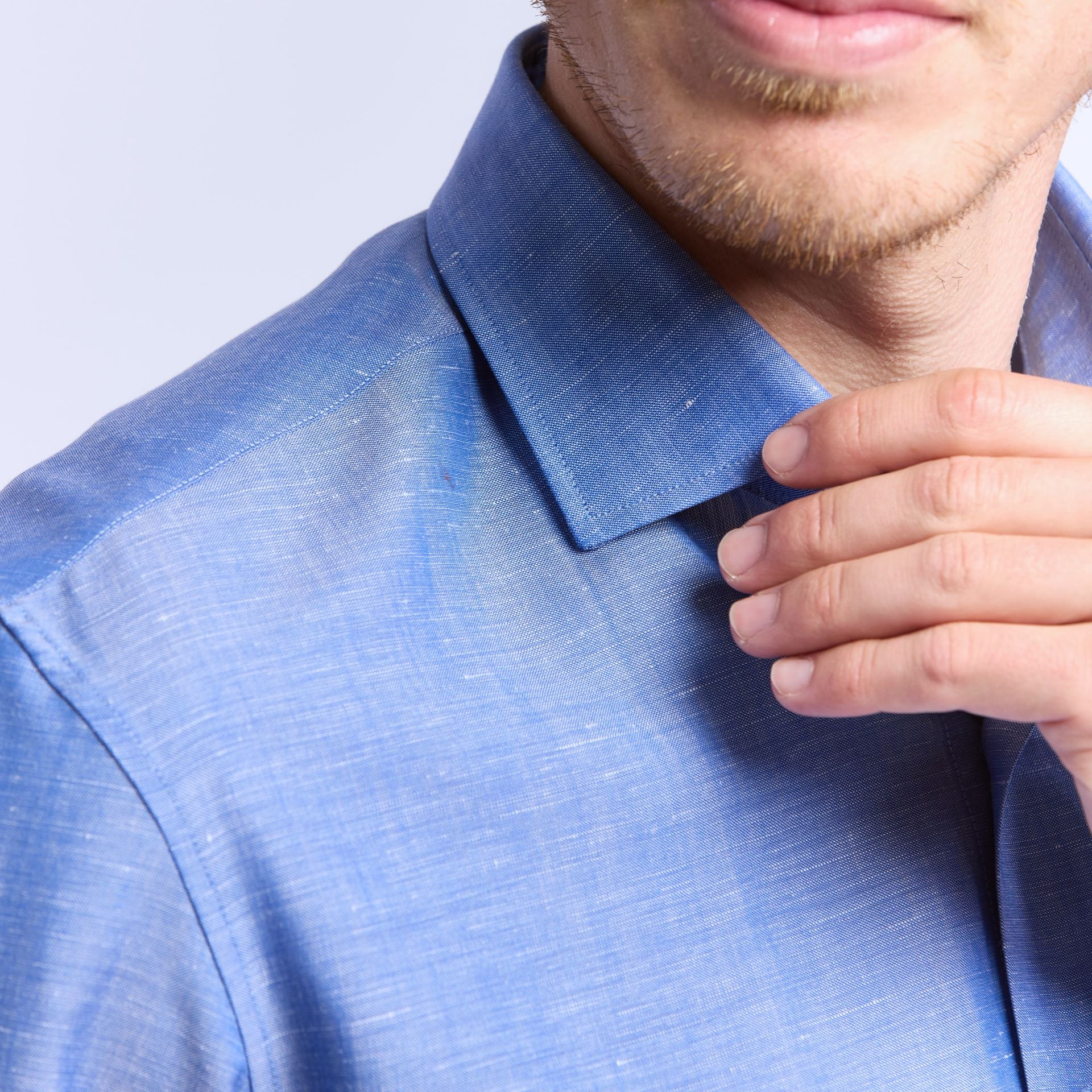 chemise Deauville en merinos et lin