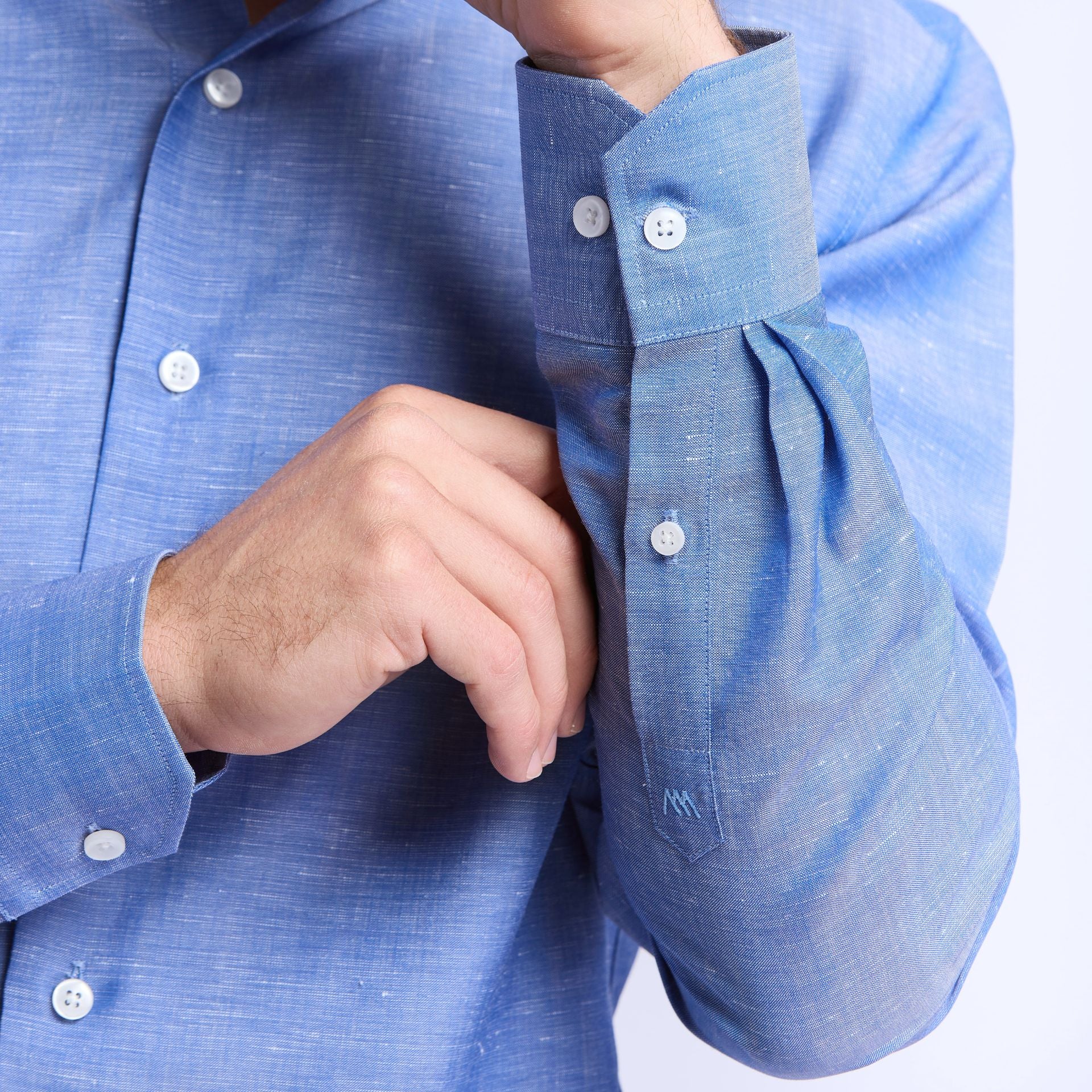 chemise Deauville en merinos et lin