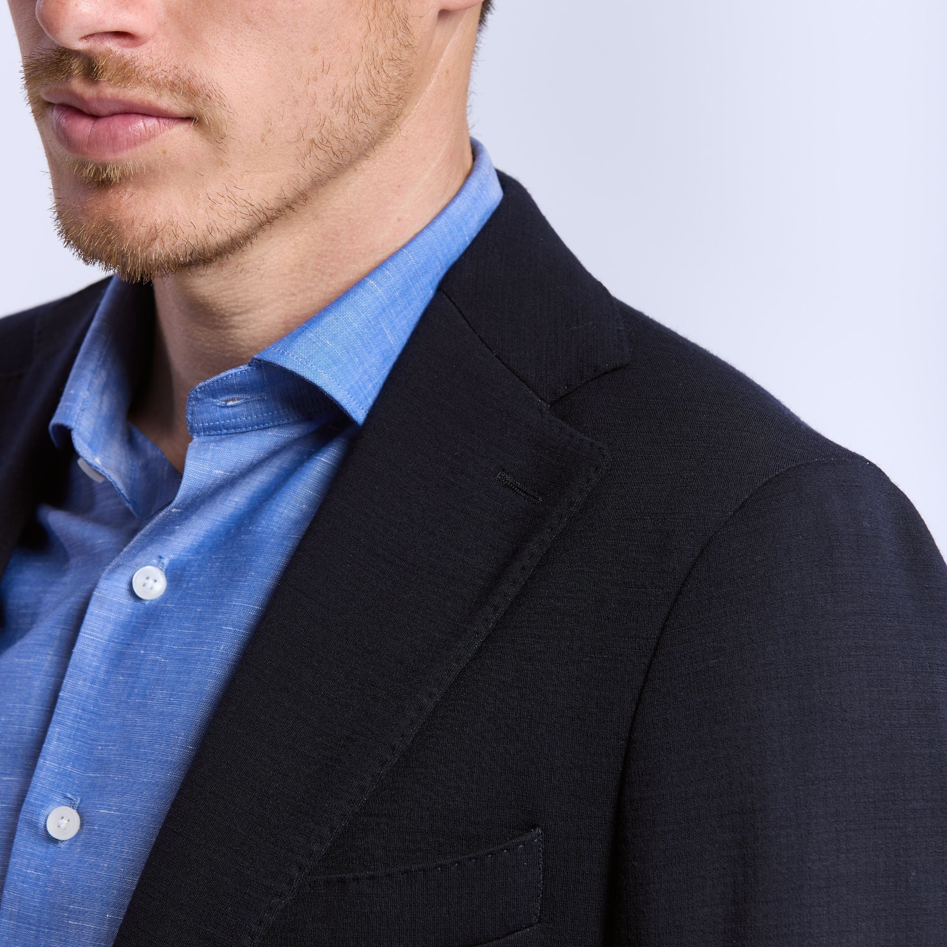 chemise Deauville en merinos et lin