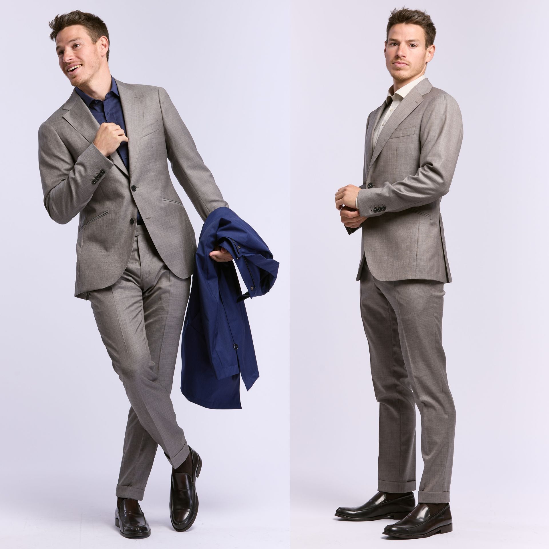 Costume Carlo Barbera en Merino Flex®, doublé
