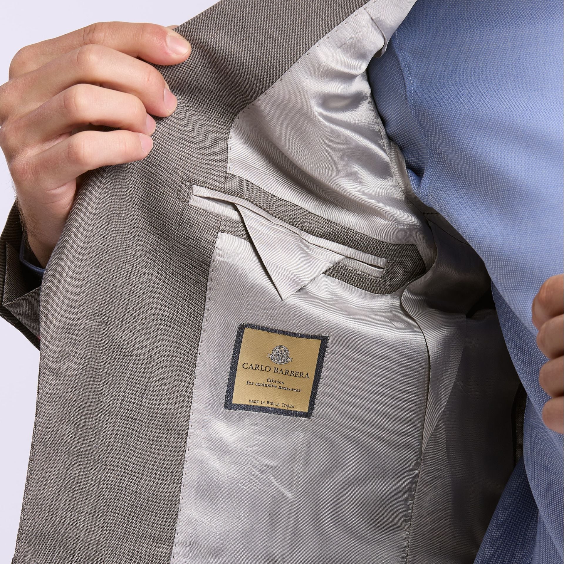 Costume Carlo Barbera en Merino Flex®, doublé