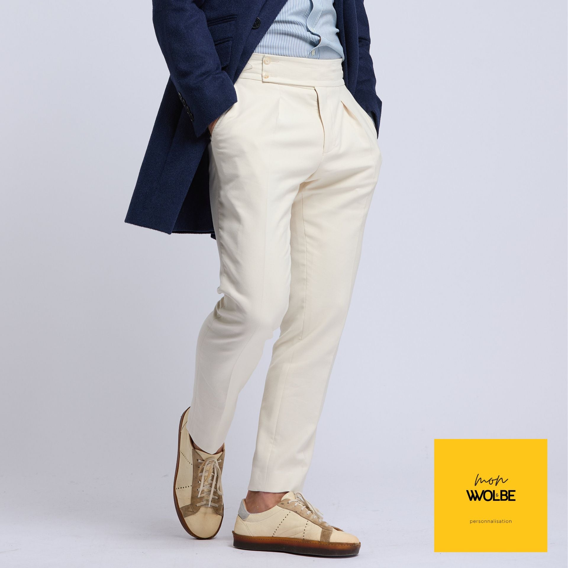 Pantalon taille haute Bellagio Wolbe