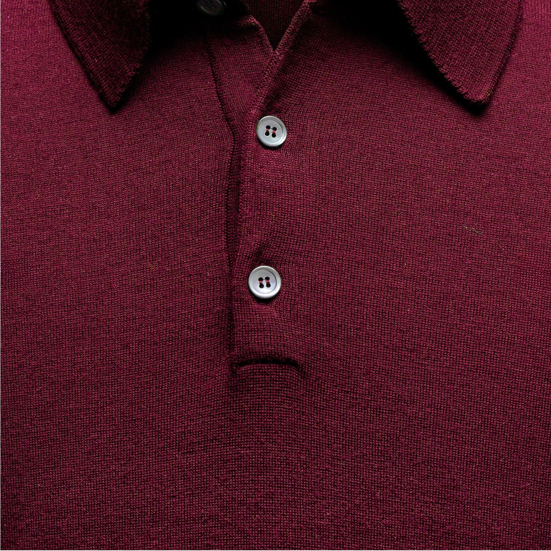 100% merino polo collar sweater, Antwerp