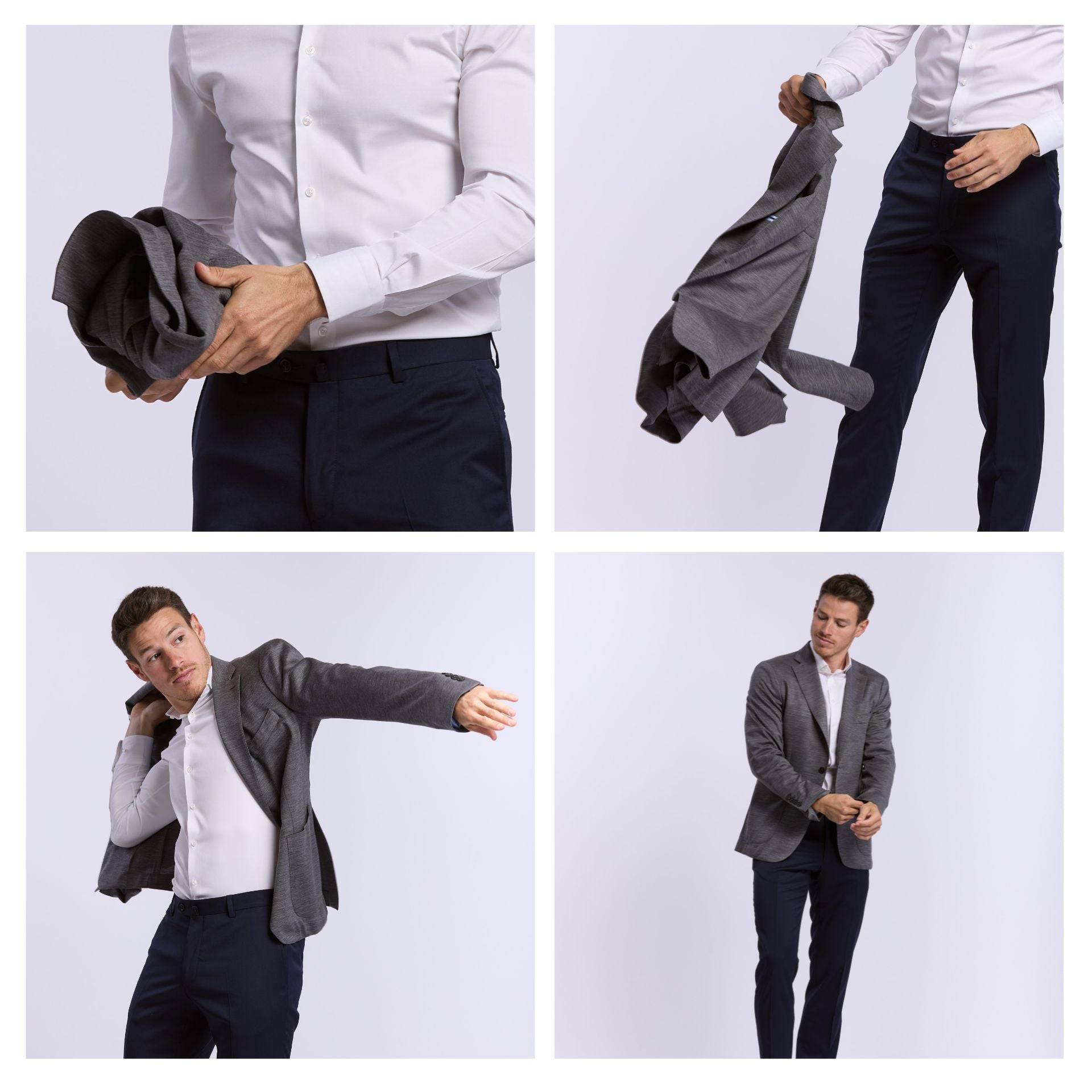 Veste infroissable Phileas en merinos