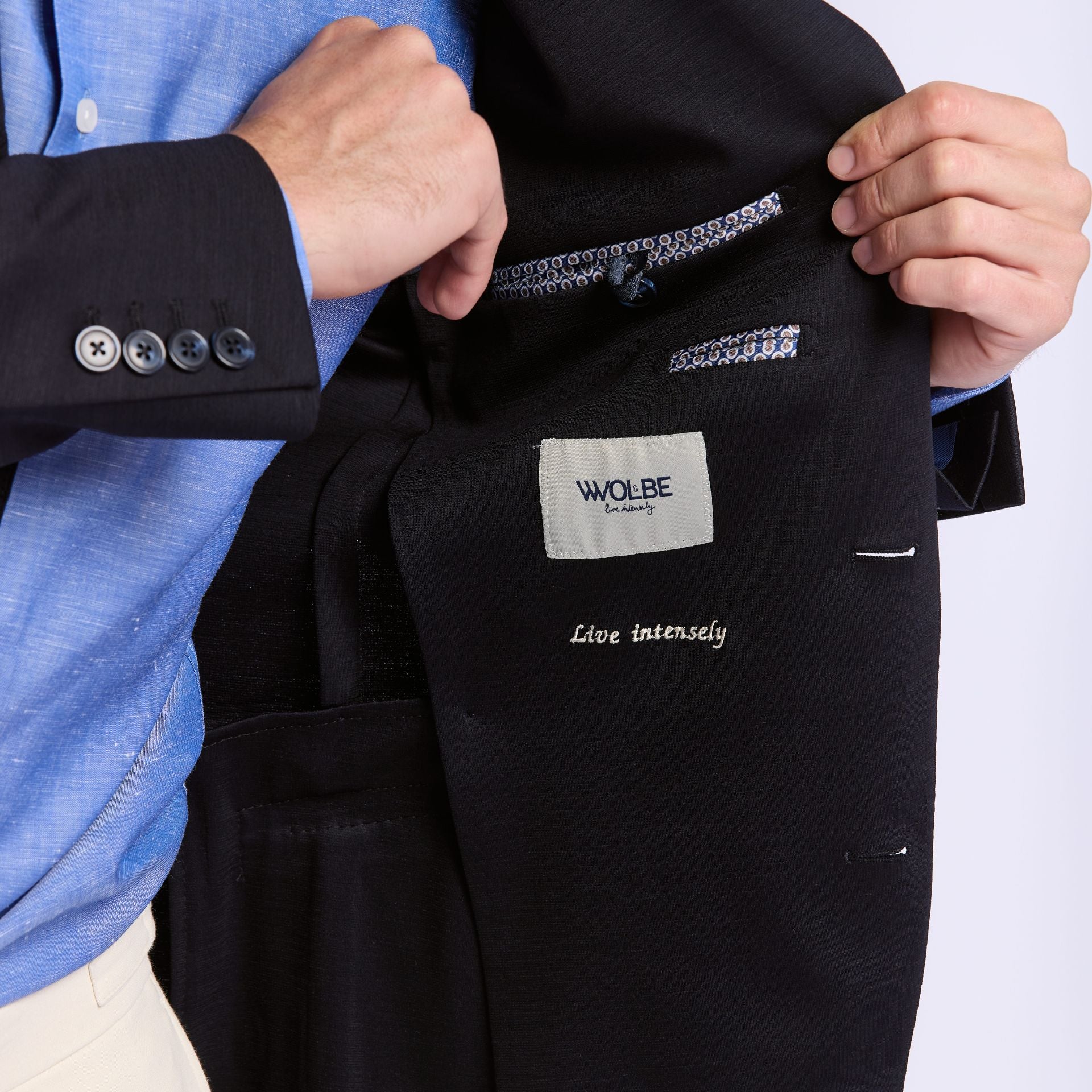 Veste infroissable Phileas en merinos