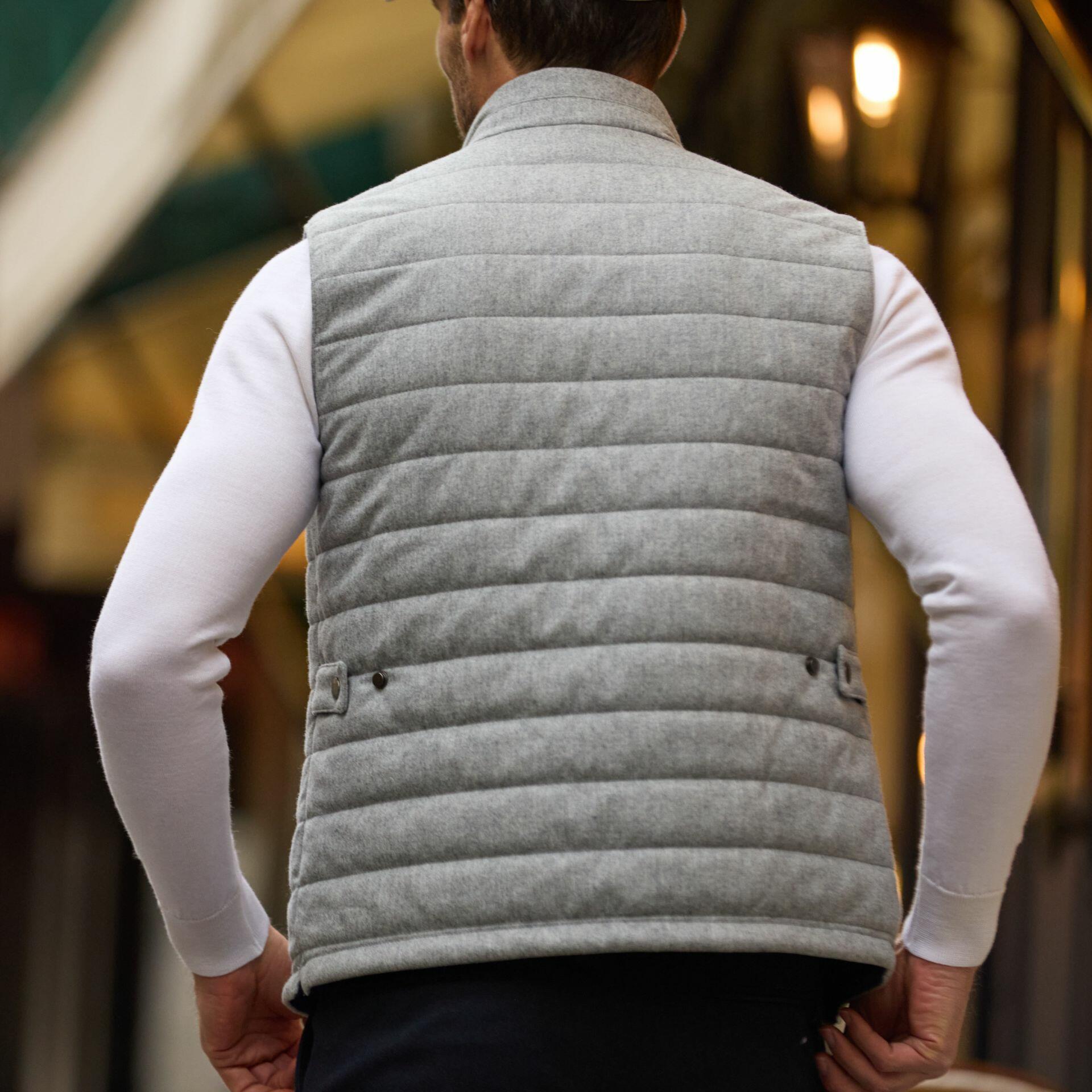 Bellevarde flannel body warmer