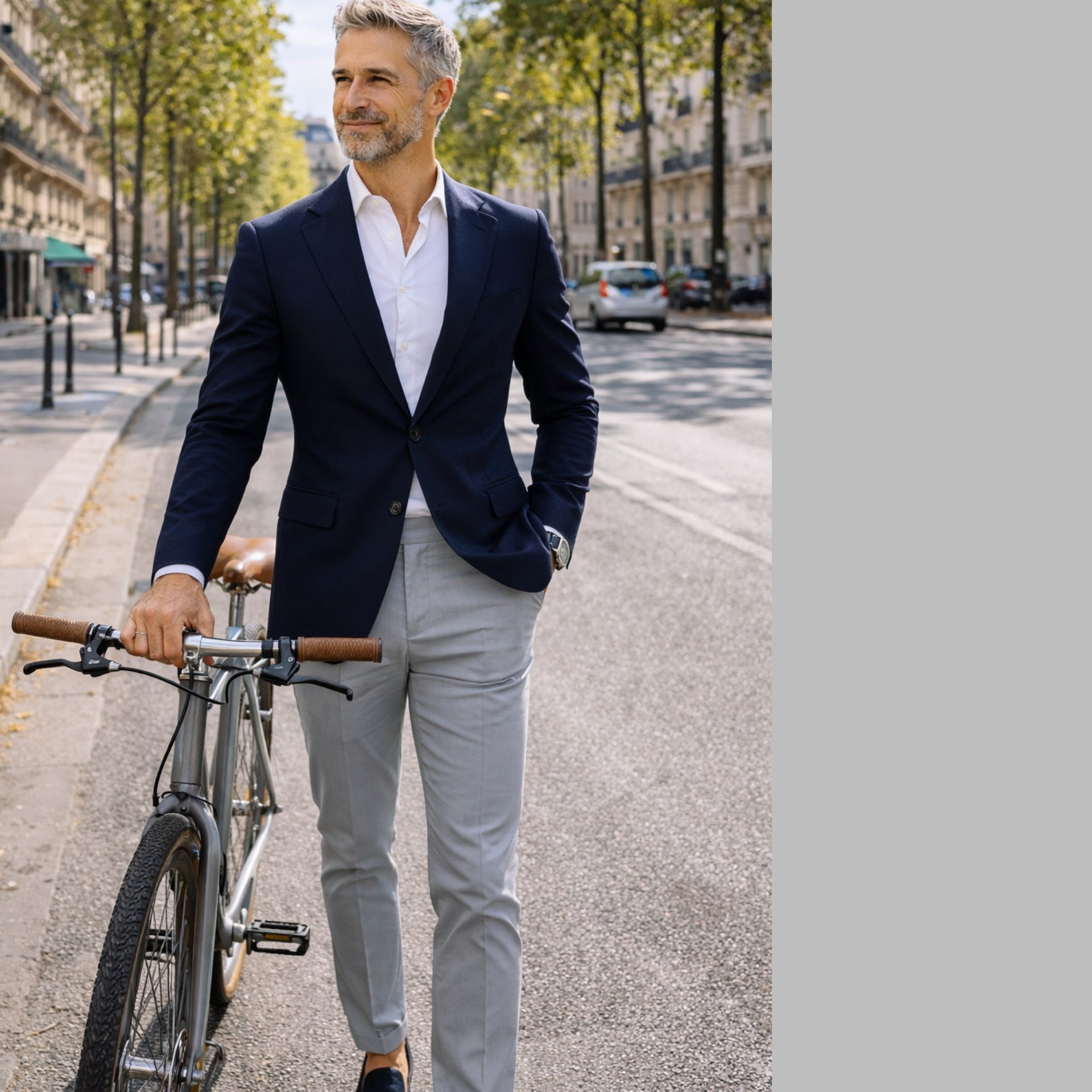 Adrien stretch cotton city pants