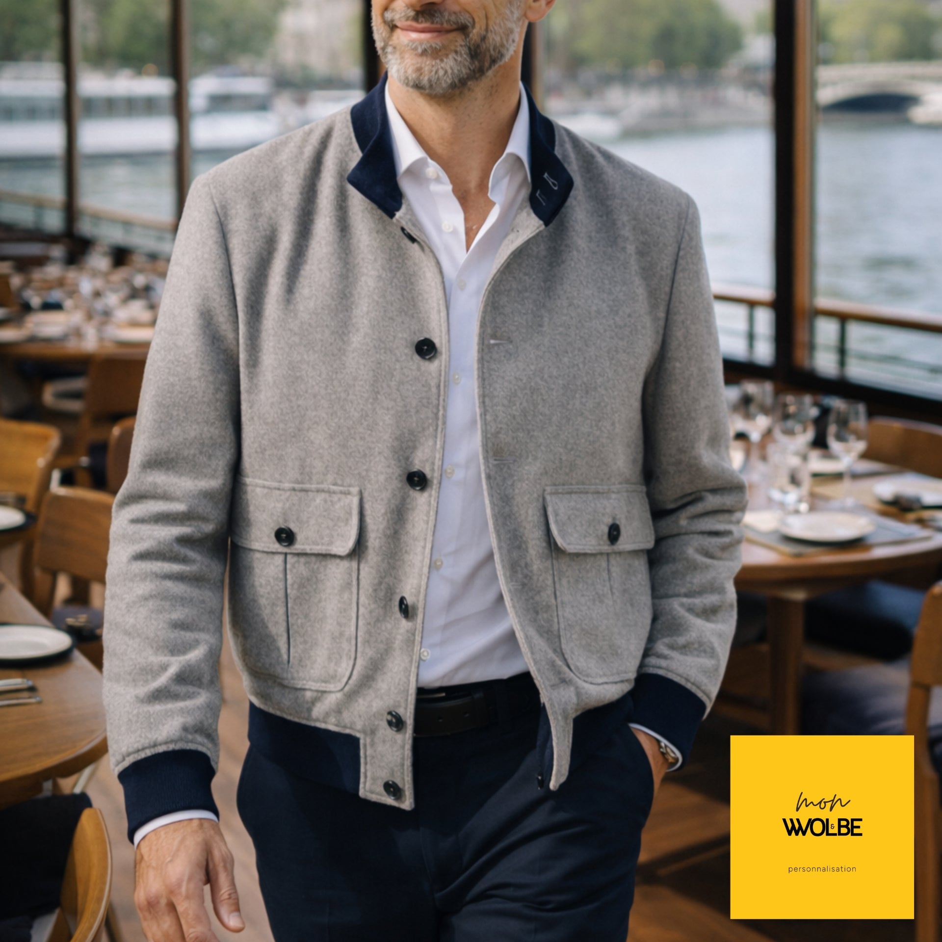 Blouson aviateur Saint Exupery Fluffy