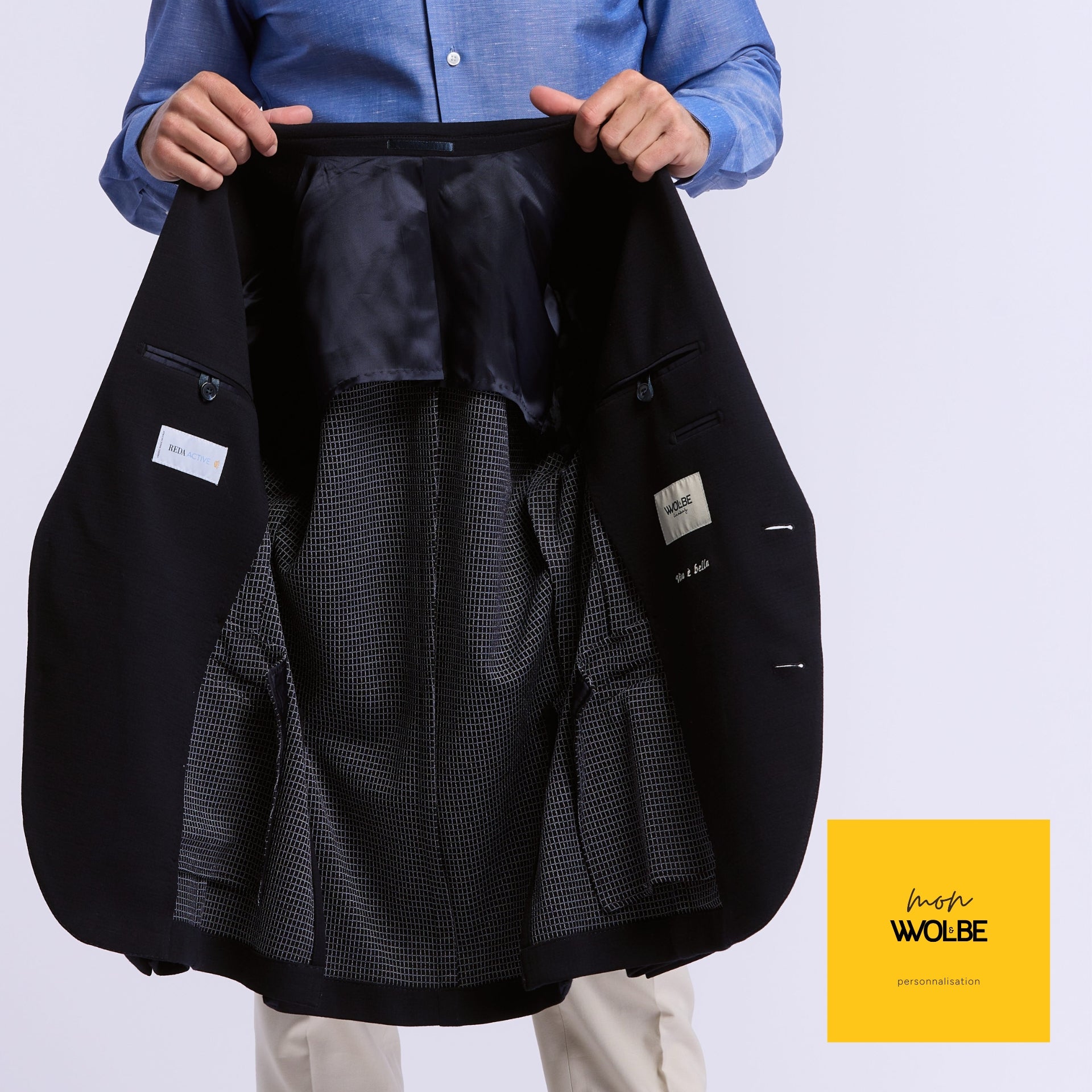 Veste infroissable Phileas en merinos et Cordura®