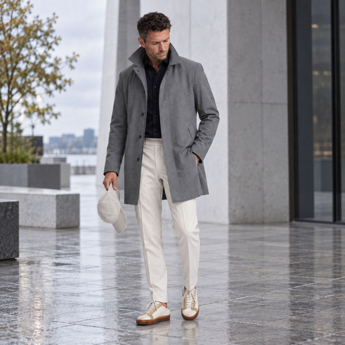 Imperméable souple Bugatti