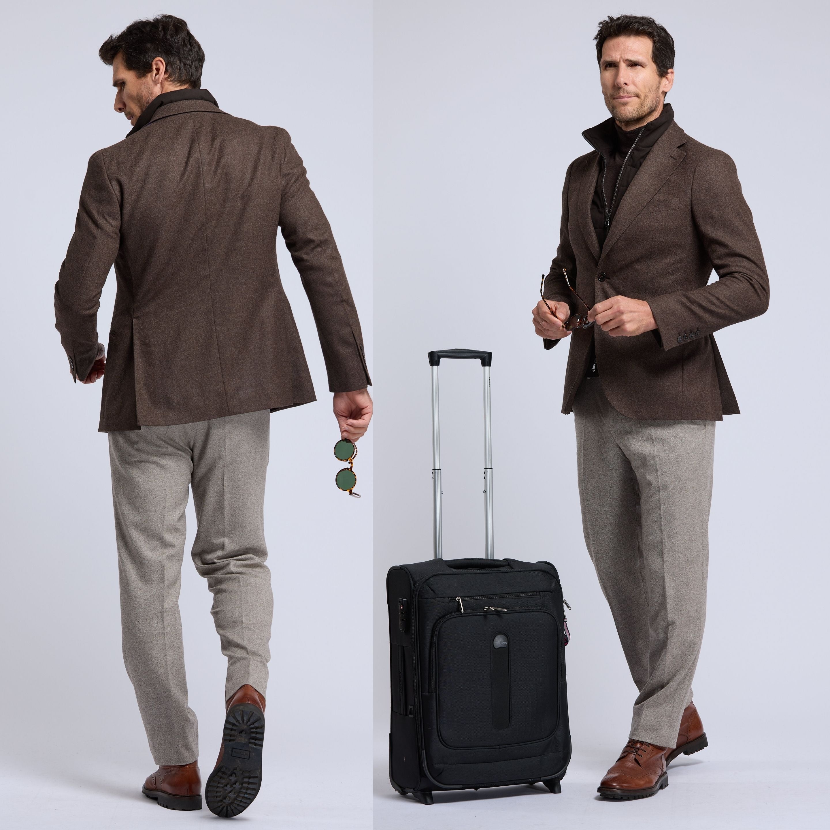 Castiglione merino flannel pants