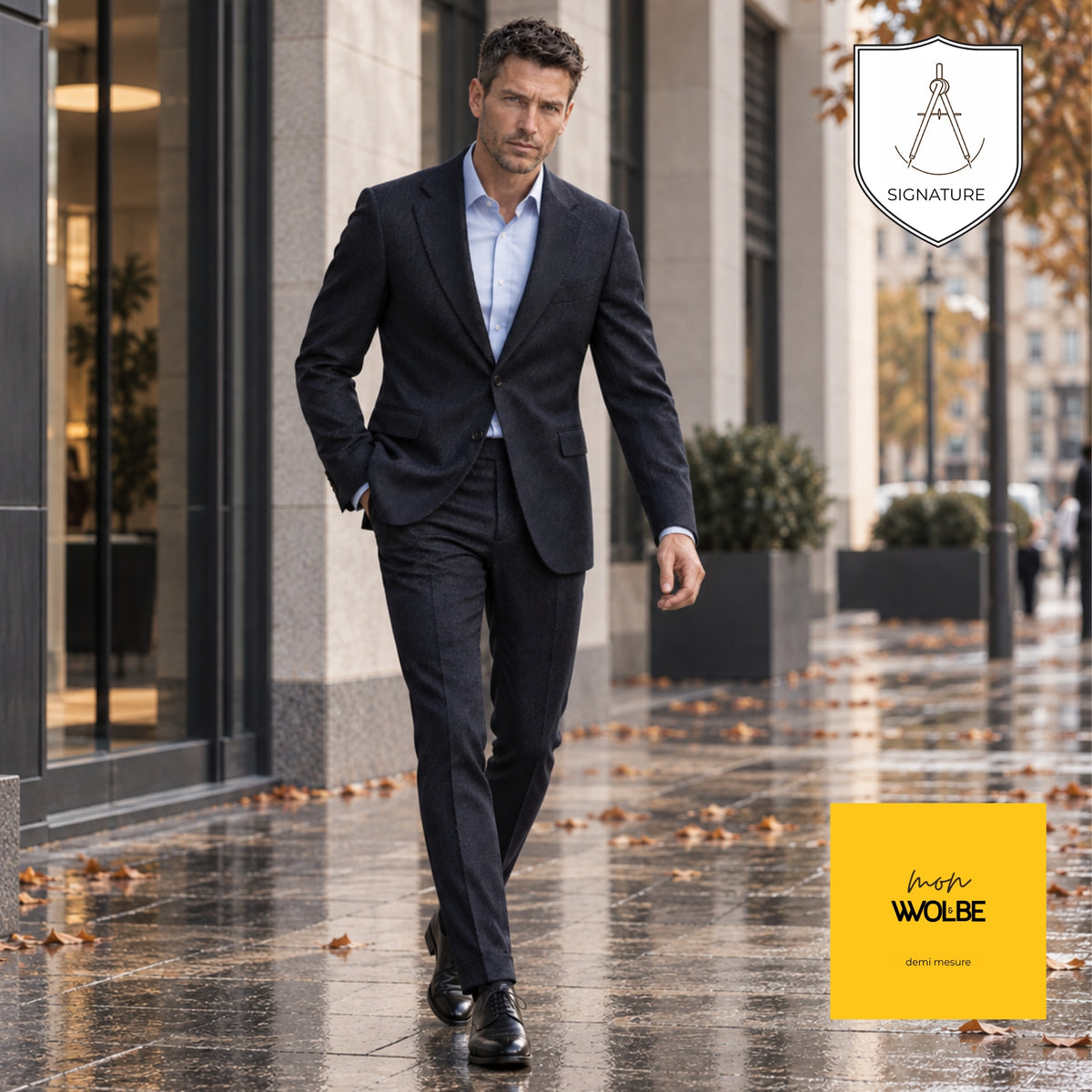 Flexo Autumn Winter Suit, Signature line